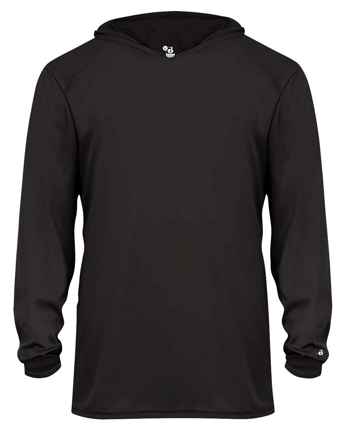 Badger 2105 Youth B-Core Long Sleeve Hooded T-Shirt