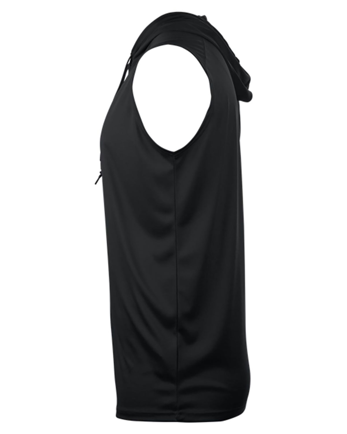 Badger 2108 Youth B-Core Sleeveless Hooded T-Shirt view 3