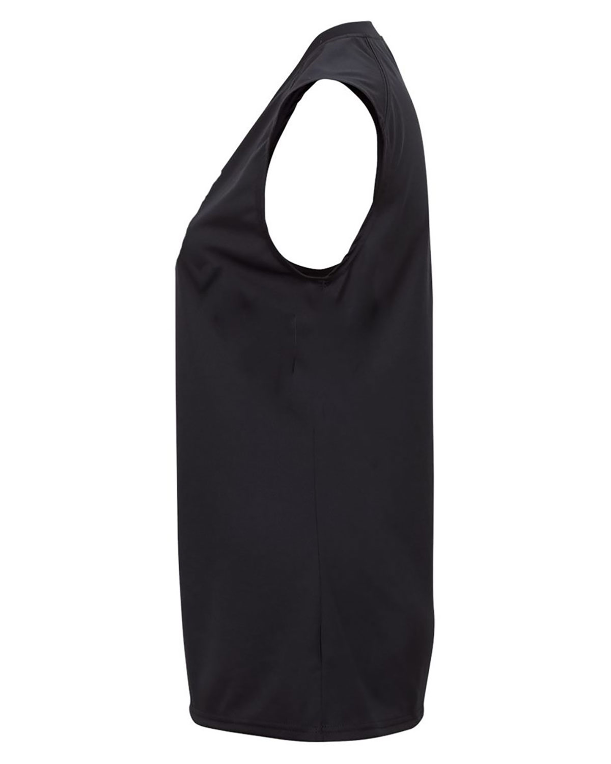 Badger 2163 Girls' B-Core Sleeveless T-Shirt view 3