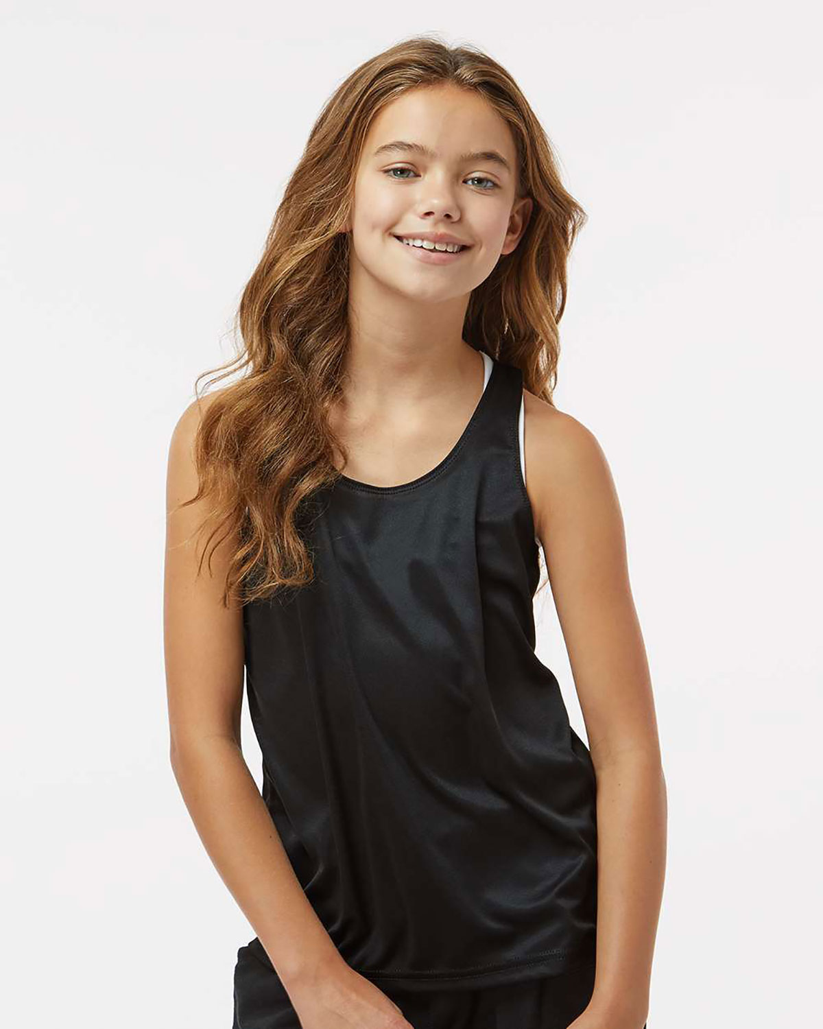 Badger 2166 Girls� B-Core Racerback Tank Top