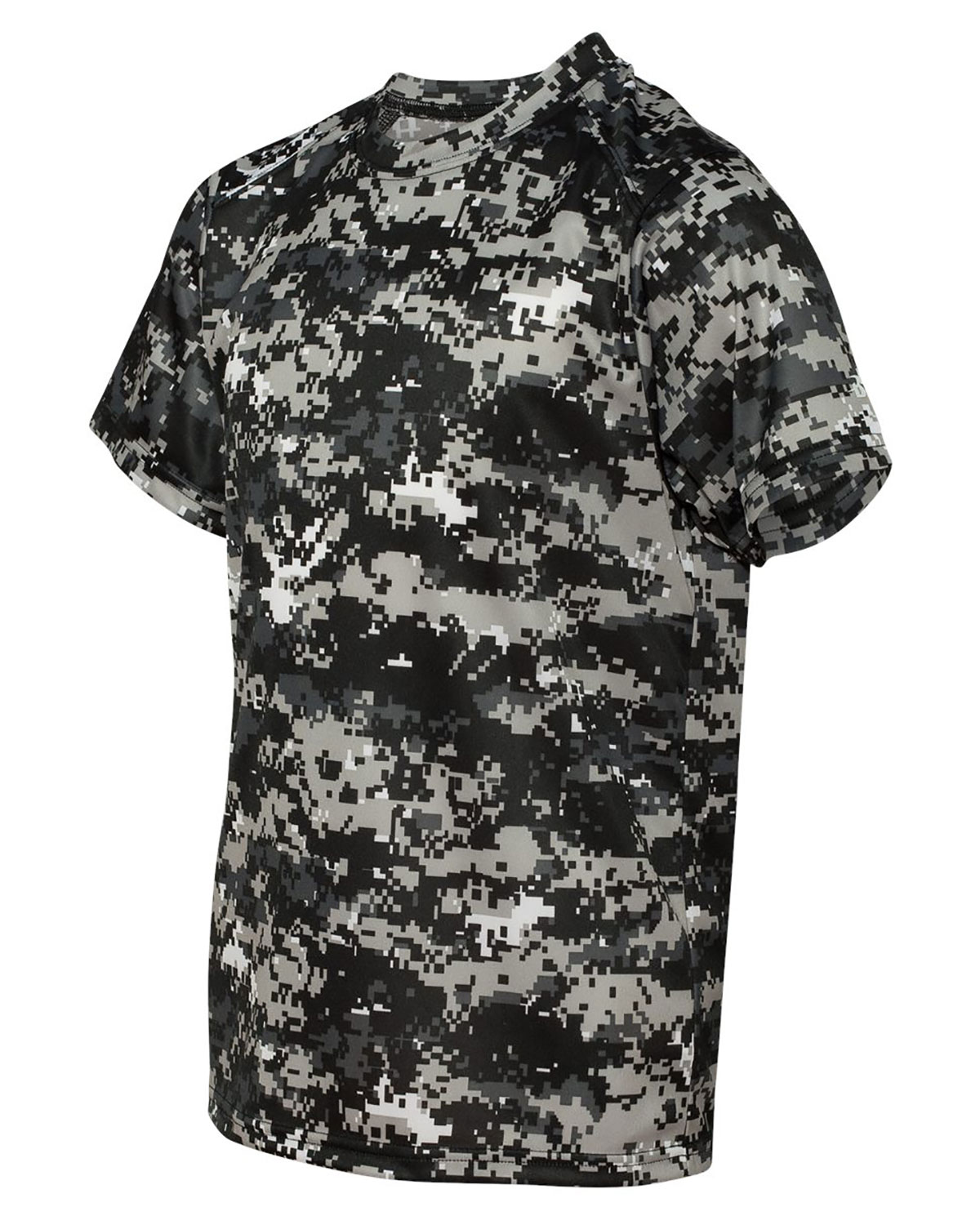 Badger 2180 Youth Digital Camo T-Shirt view 3