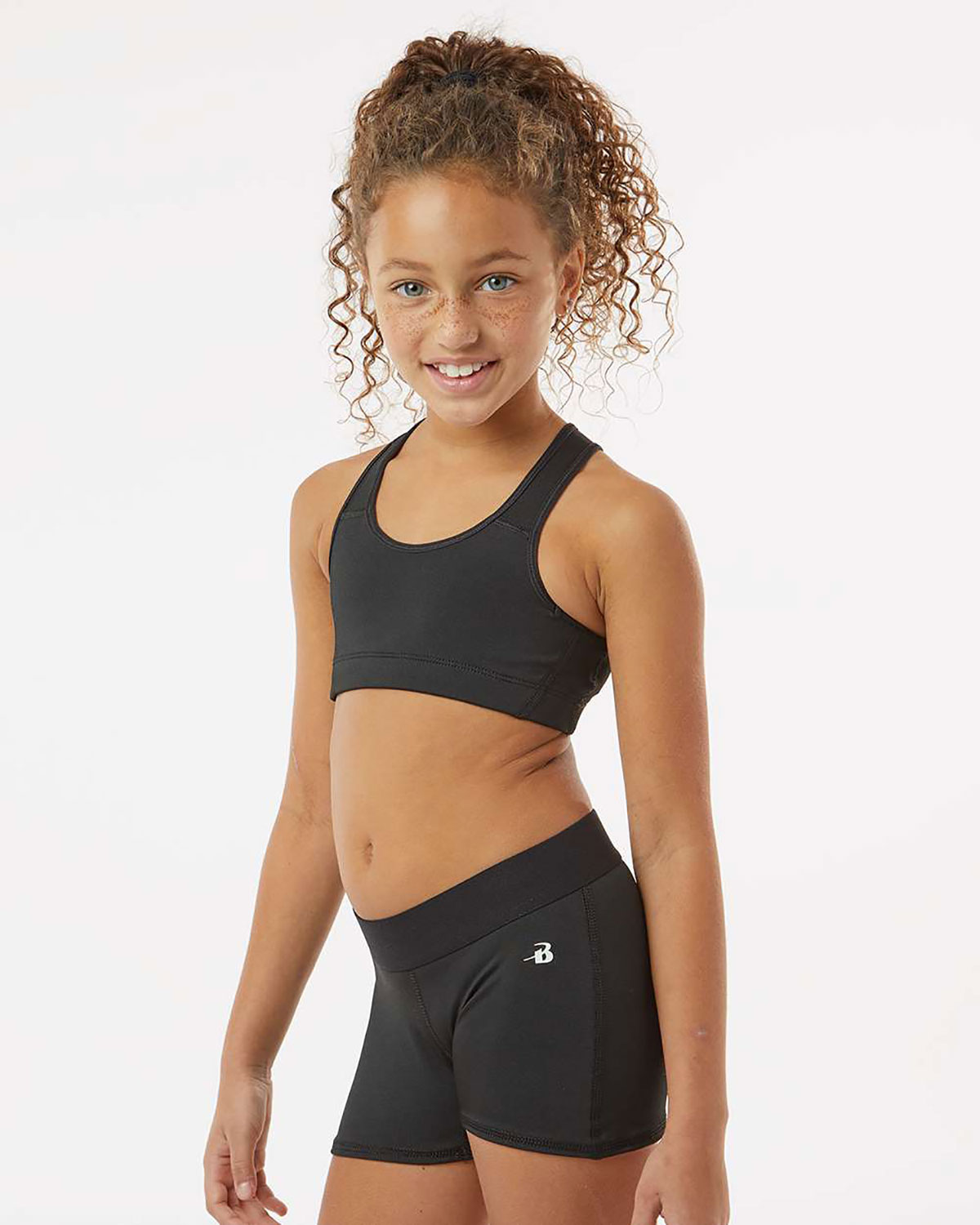 Badger 2636 Girls' B-Sport Bra Top view 3