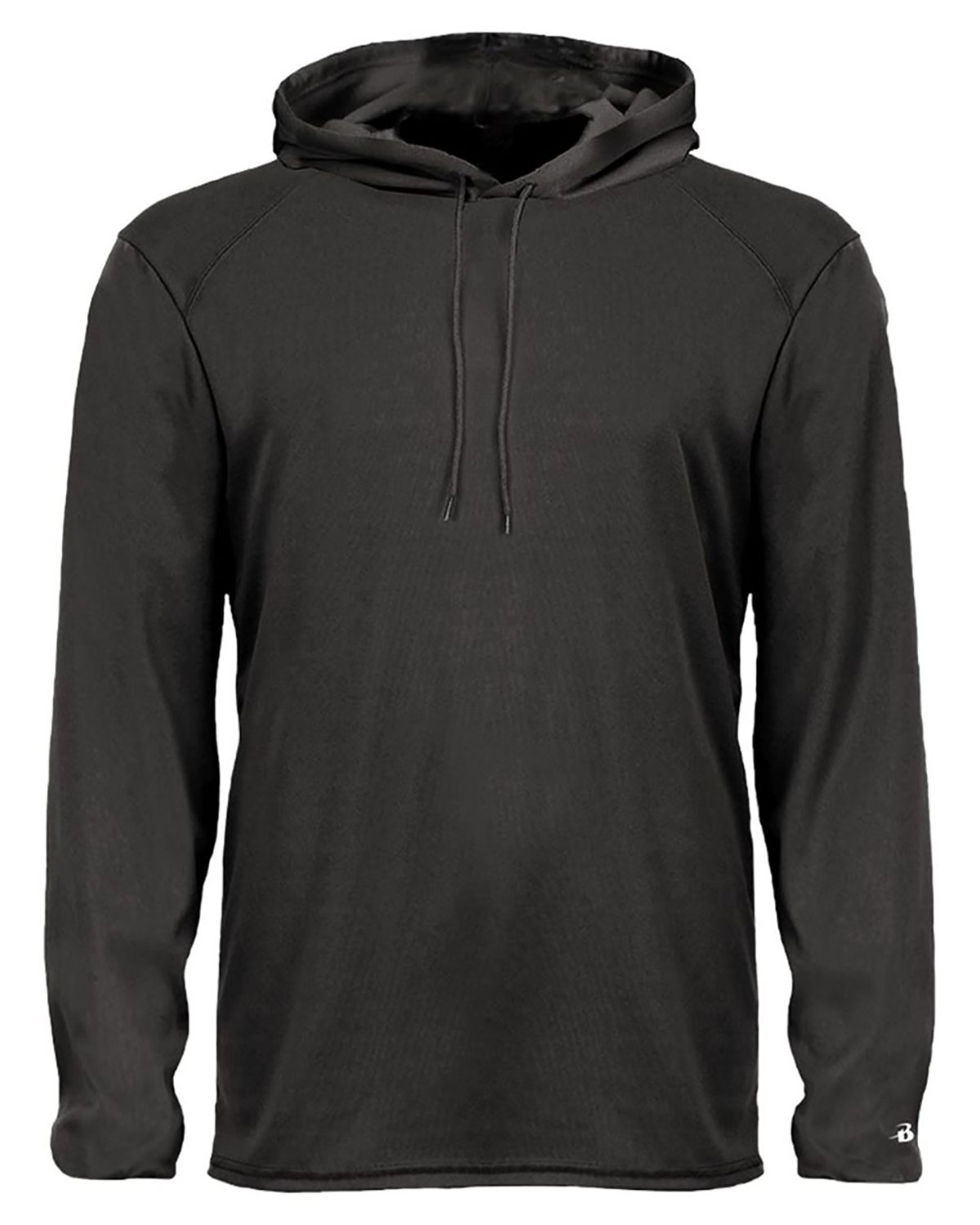 Badger 4105 Unisex B-Core Hooded Long Sleeve T-Shirt