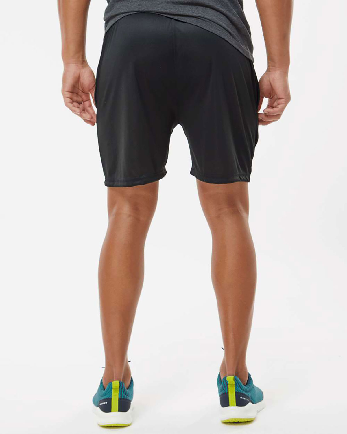 Badger 4146 Men's B-Core 5" Pocketed Shorts view 2