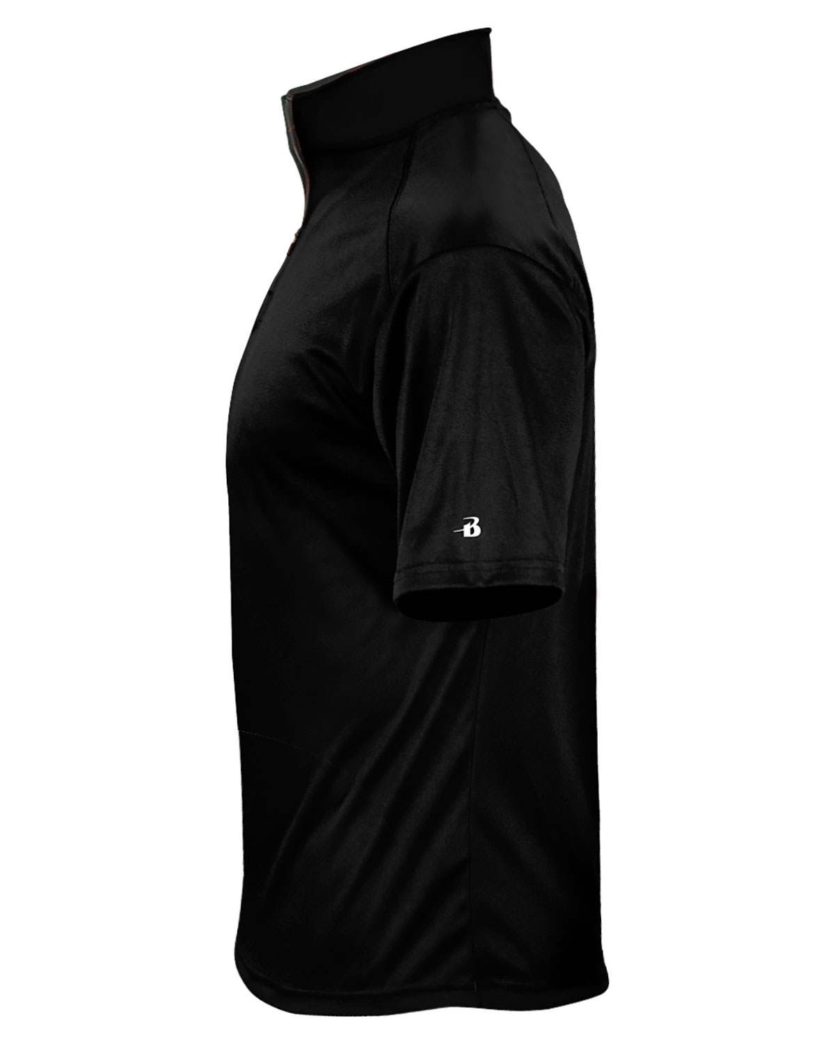 Badger 4199 Men's B-Core Short Sleeve Quarter-Zip view 2