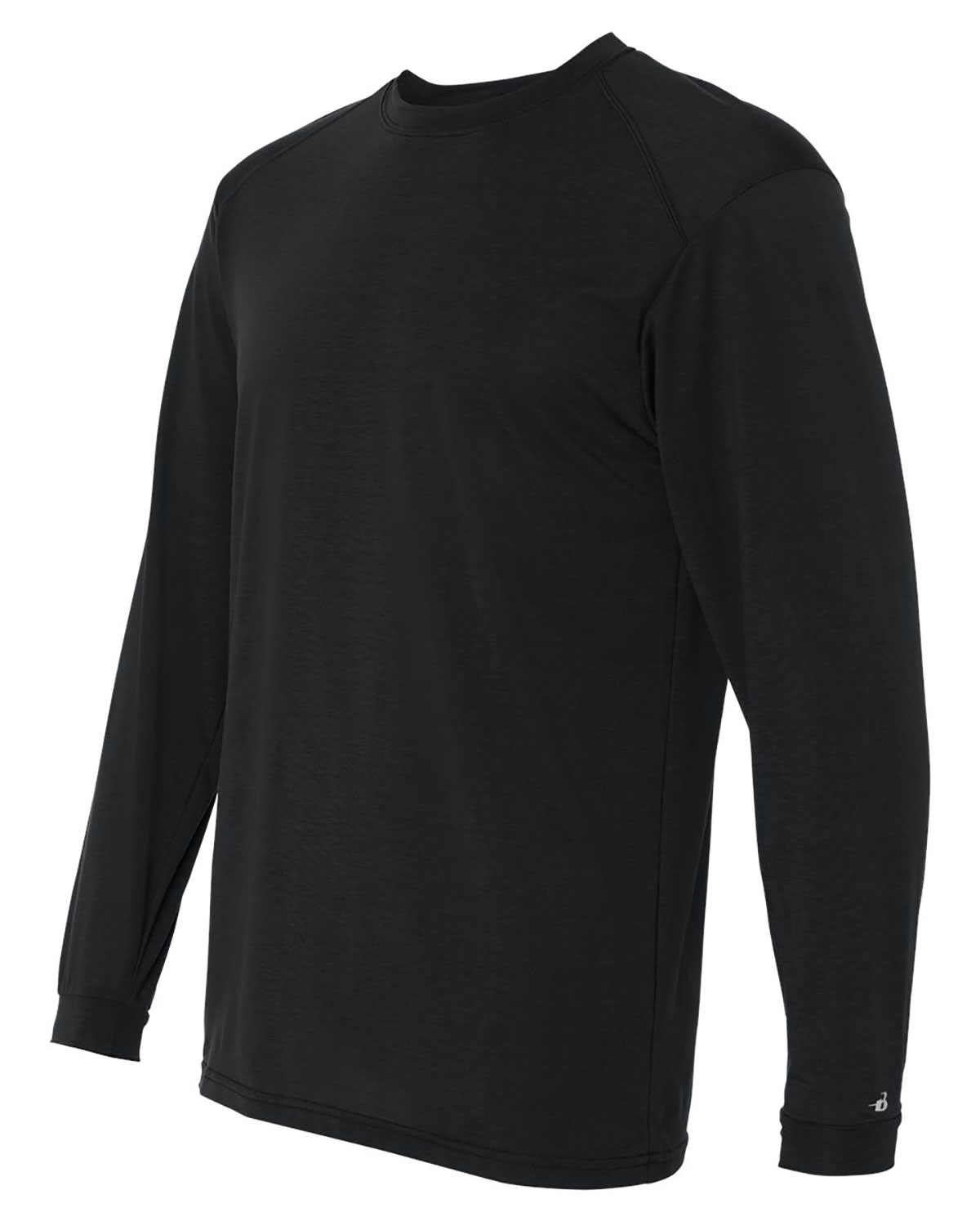 Badger 4804 Men's B-Tech Cotton-Feel Long Sleeve T-Shirt view 3