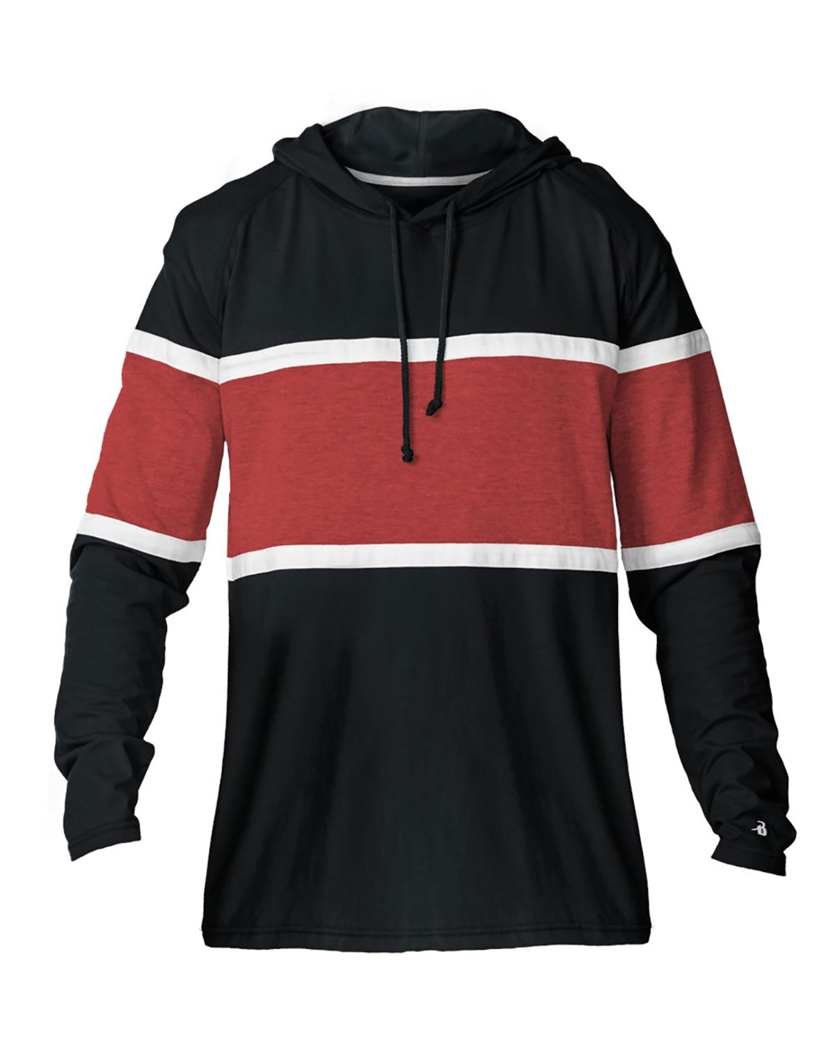 Badger 4981 Unisex United Hooded T-Shirt