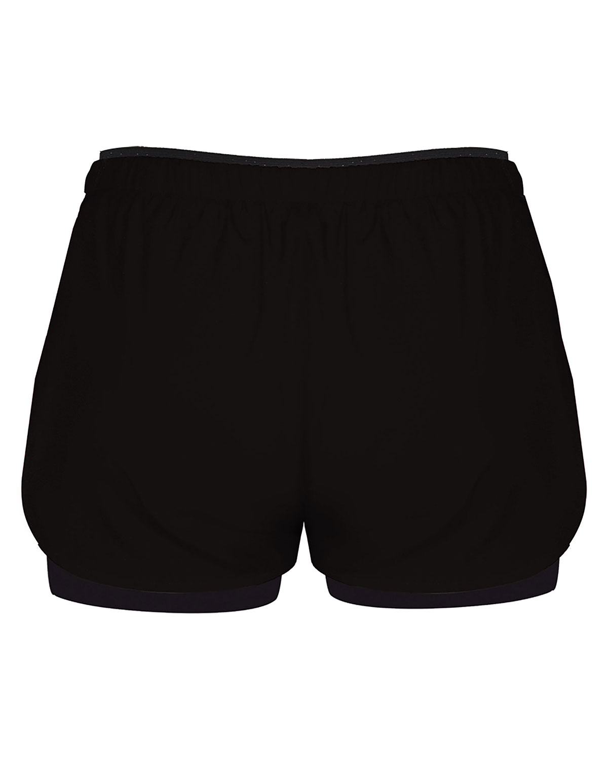 Badger 6150 Women's Double Up Shorts view 2