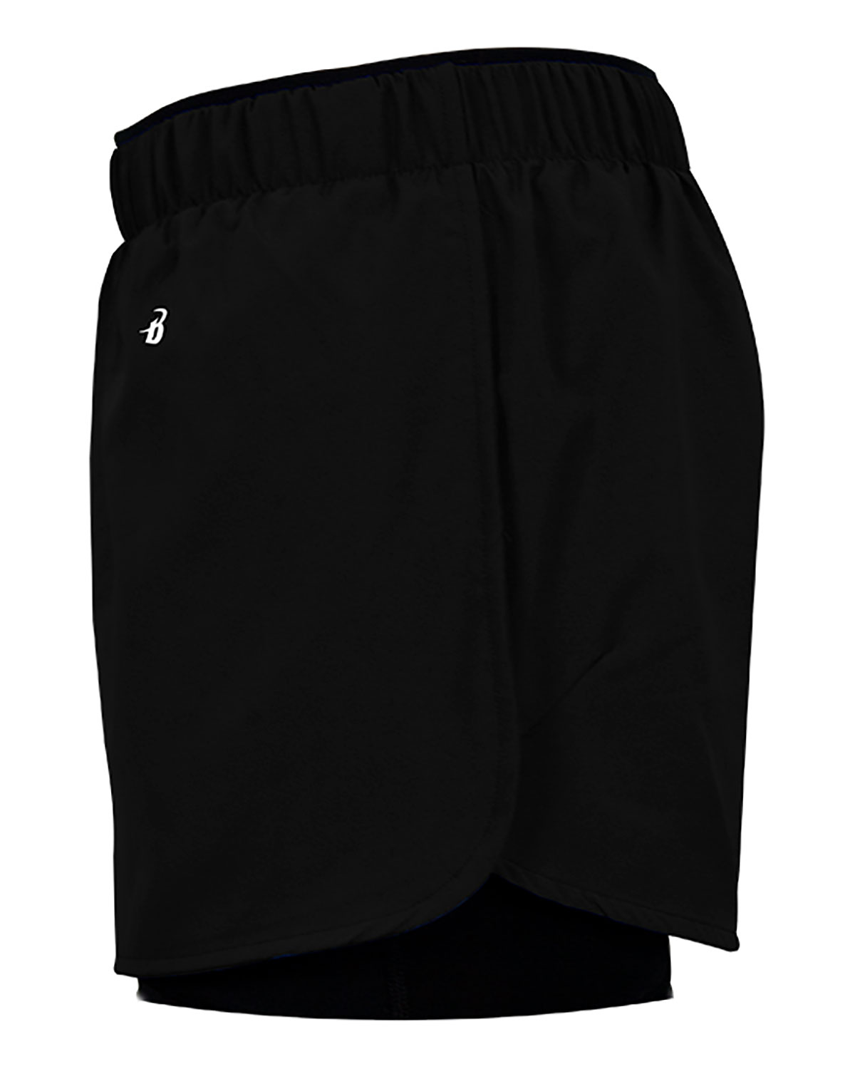 Badger 6150 Women's Double Up Shorts view 3