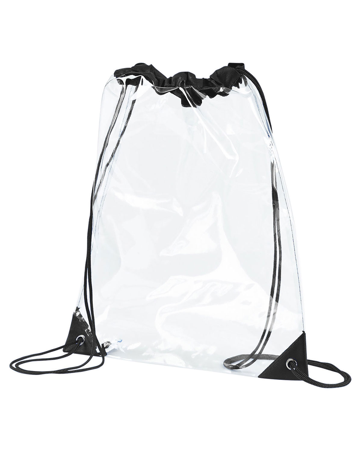 BAGedge BE253 PVC Clear Drawstring Bag