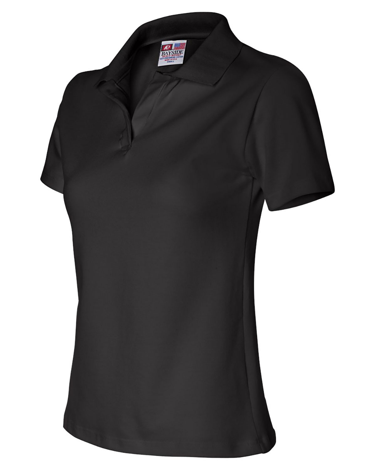 Bayside 1115 Youth USA-Made Full-Zip Fleece Jacket view 2