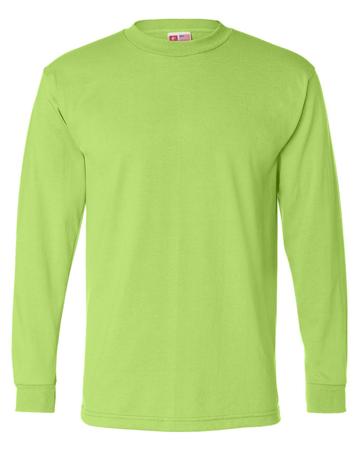Bayside 1715 Men's USA-Made 50/50 Long Sleeve T-Shirt