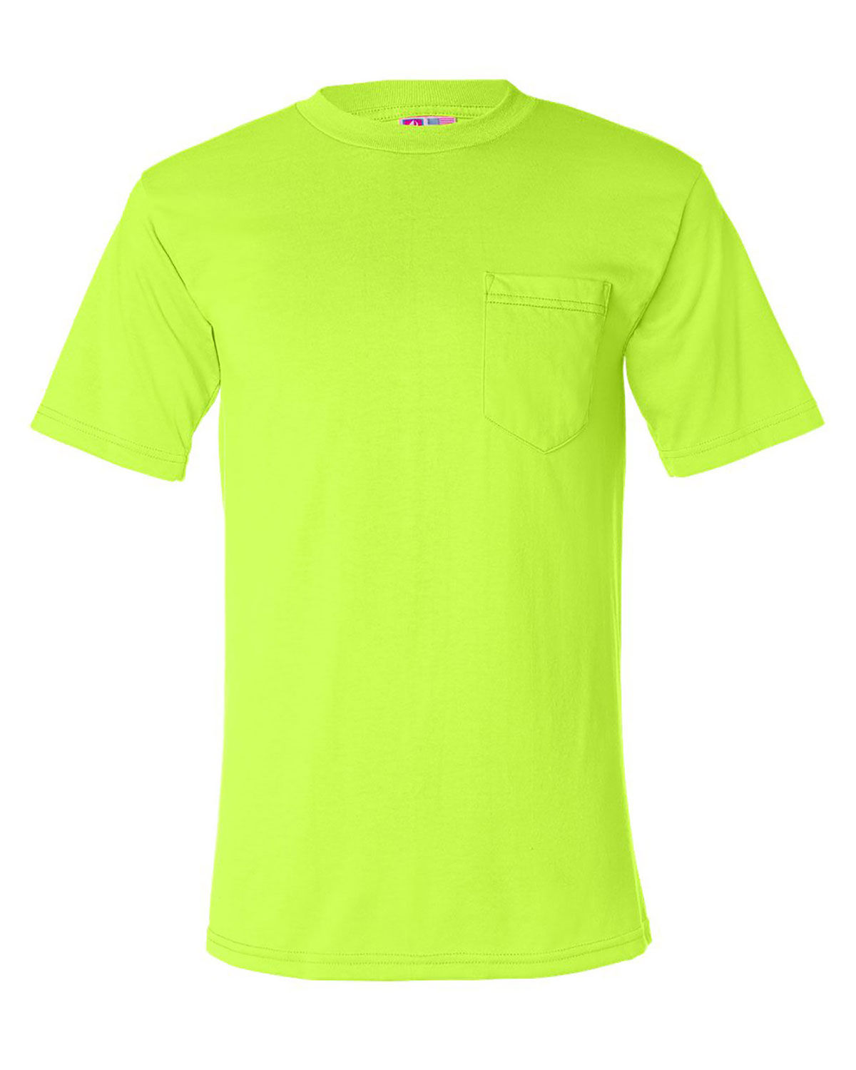 Bayside 1725 Unisex USA-Made 50/50 Pocket T-Shirt