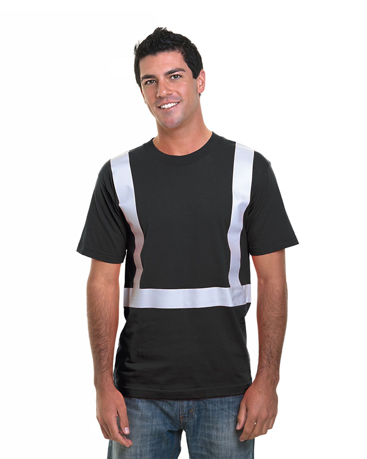 Bayside 3755 Unisex USA-Made Hi-Visibility Performance T-Shirt