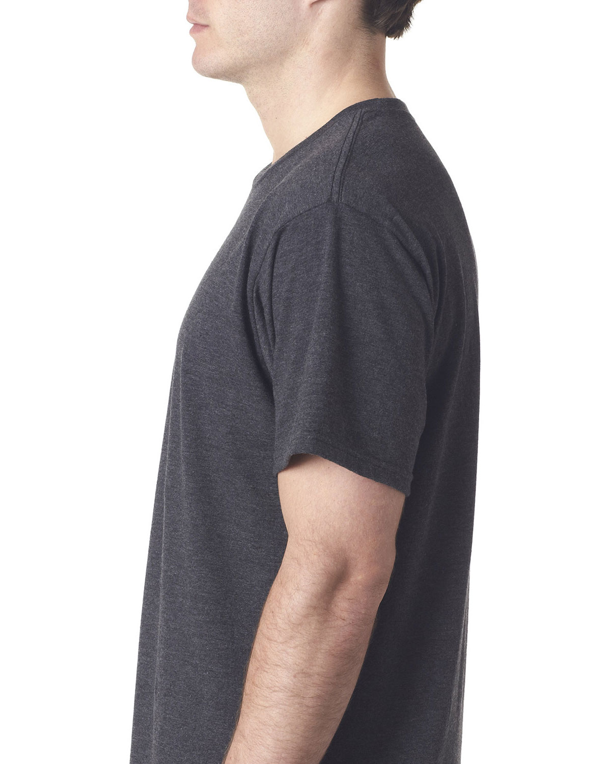 Bayside 5010 Unisex USA-Made 50/50 Fine Jersey T-Shirt view 3