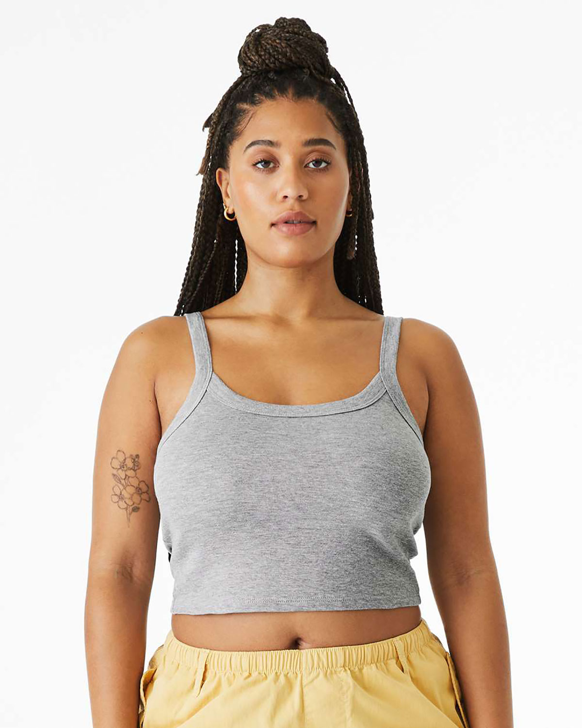 Bella + Canvas 1012BE Ladies' Micro Ribbed Scoop Tank