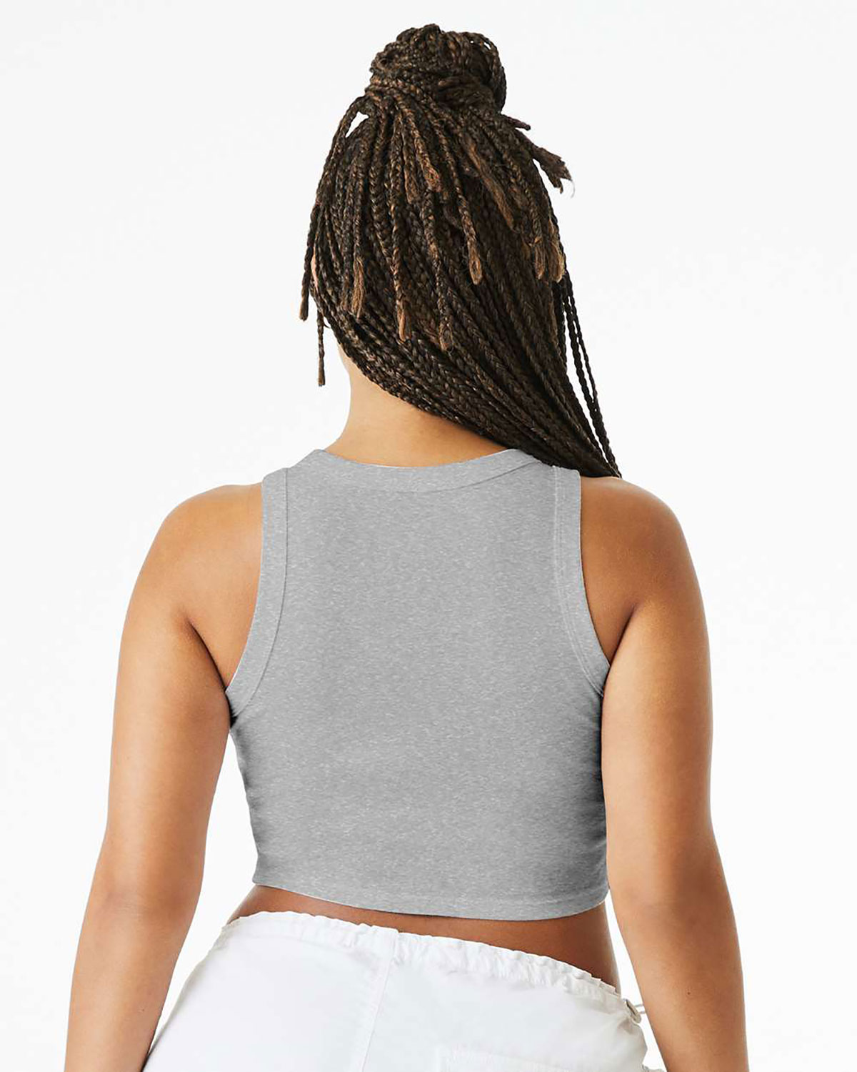 Bella + Canvas 1019 Women's Micro Rib Racer Tank view 2