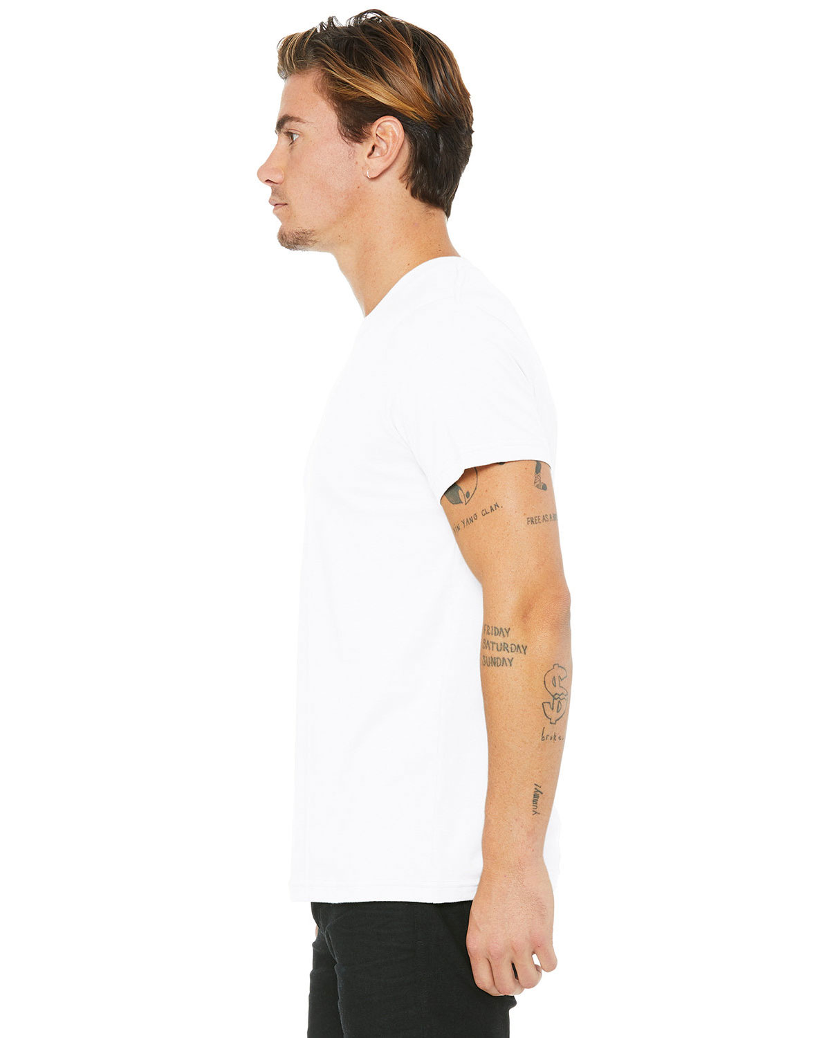 Bella + Canvas 3001U Unisex Made In The Usa Jersey Short-Sleeve Tee ...