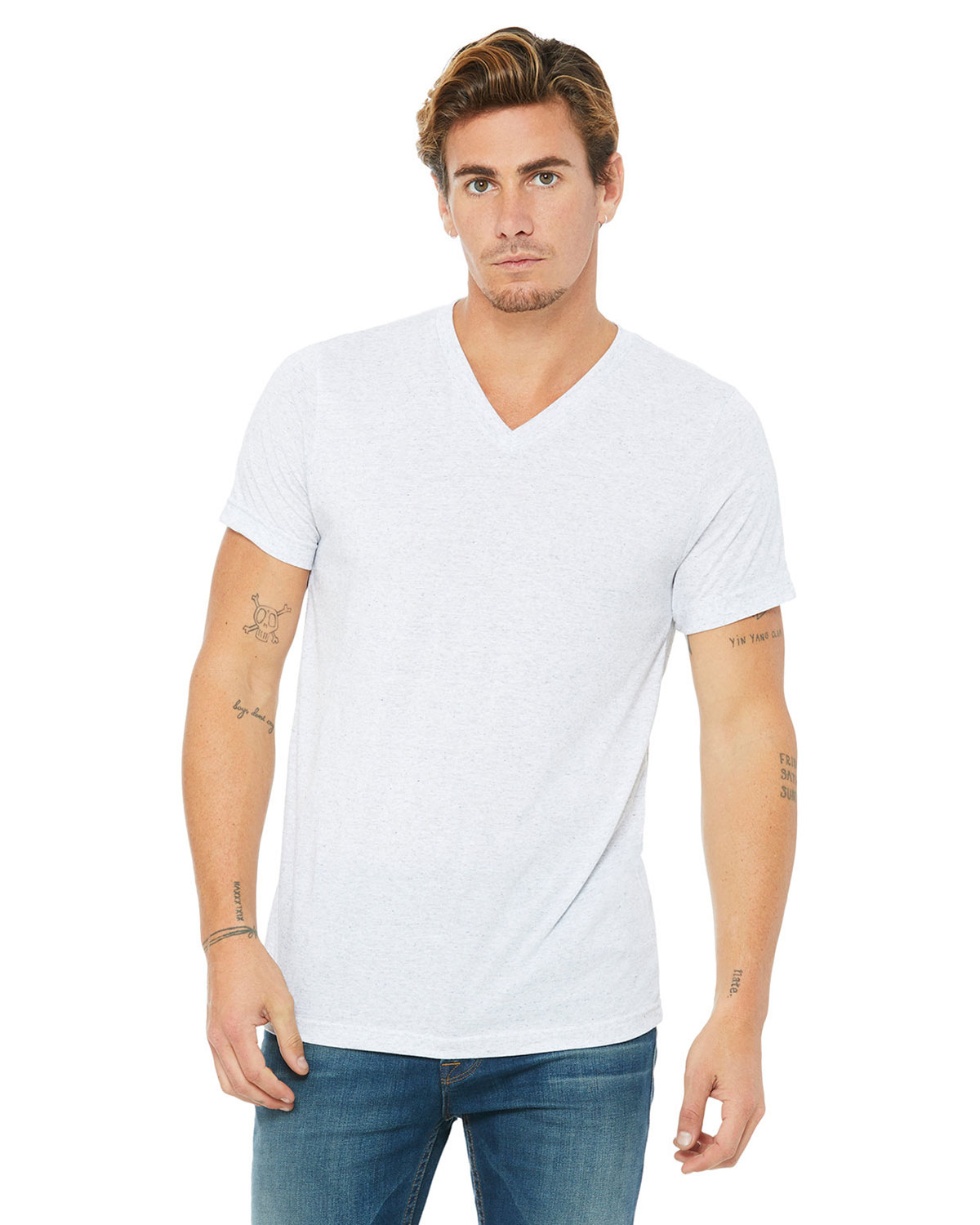 Bella + Canvas 3005 Unisex Jersey V-Neck Tee