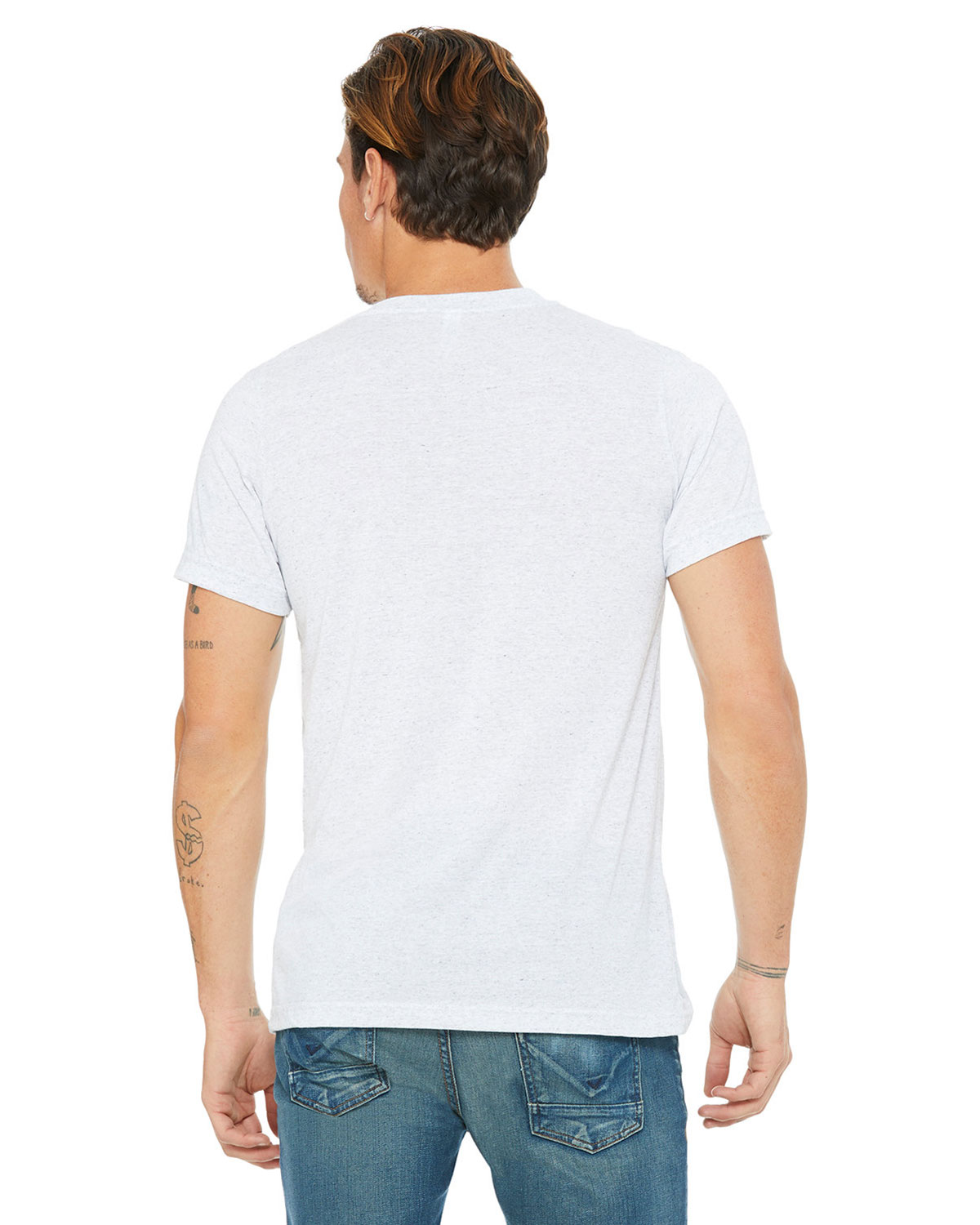 Bella + Canvas 3005 Unisex Jersey V-Neck Tee view 2