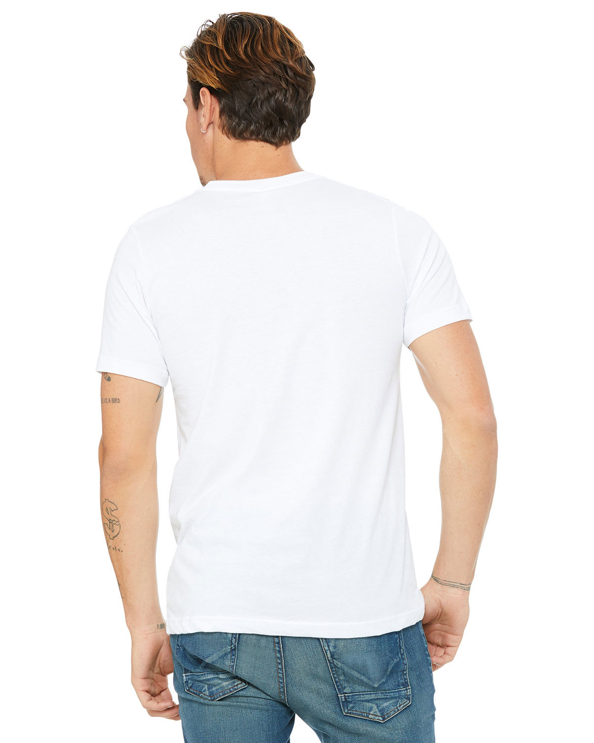 Bella + Canvas 3021 Men Jersey Short-Sleeve Pocket T-Shirt | GotApparel.com