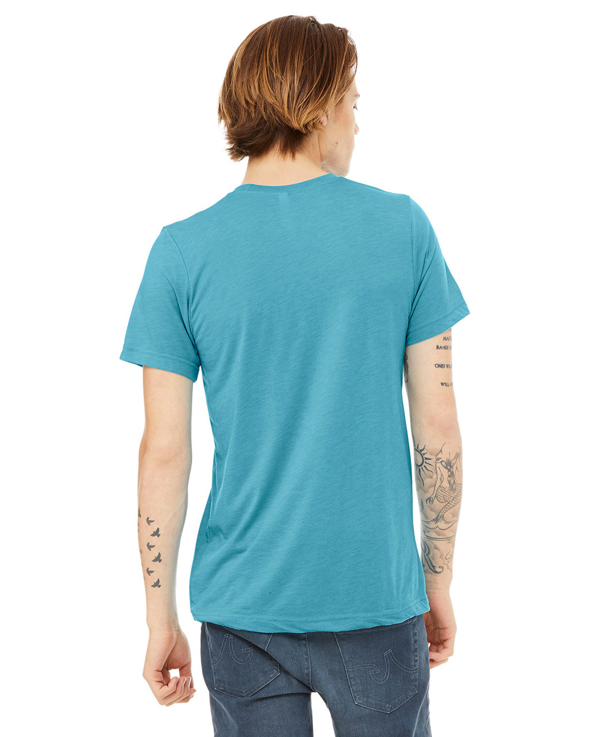 Bella + Canvas 3413C Unisex Tri-Blend Short-Sleeve Tee view 2