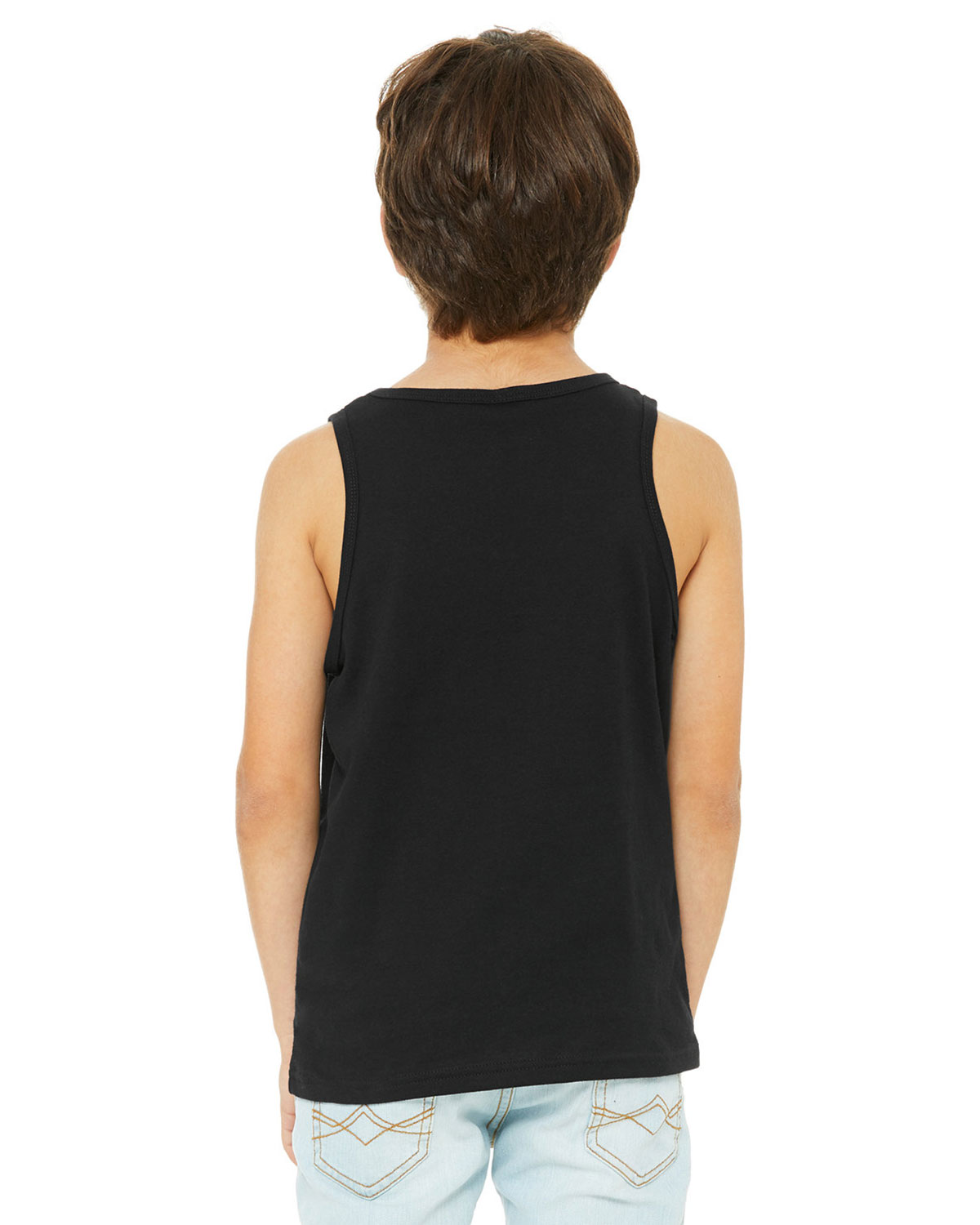 Bella + Canvas 3480Y Youth Jersey Tank view 2