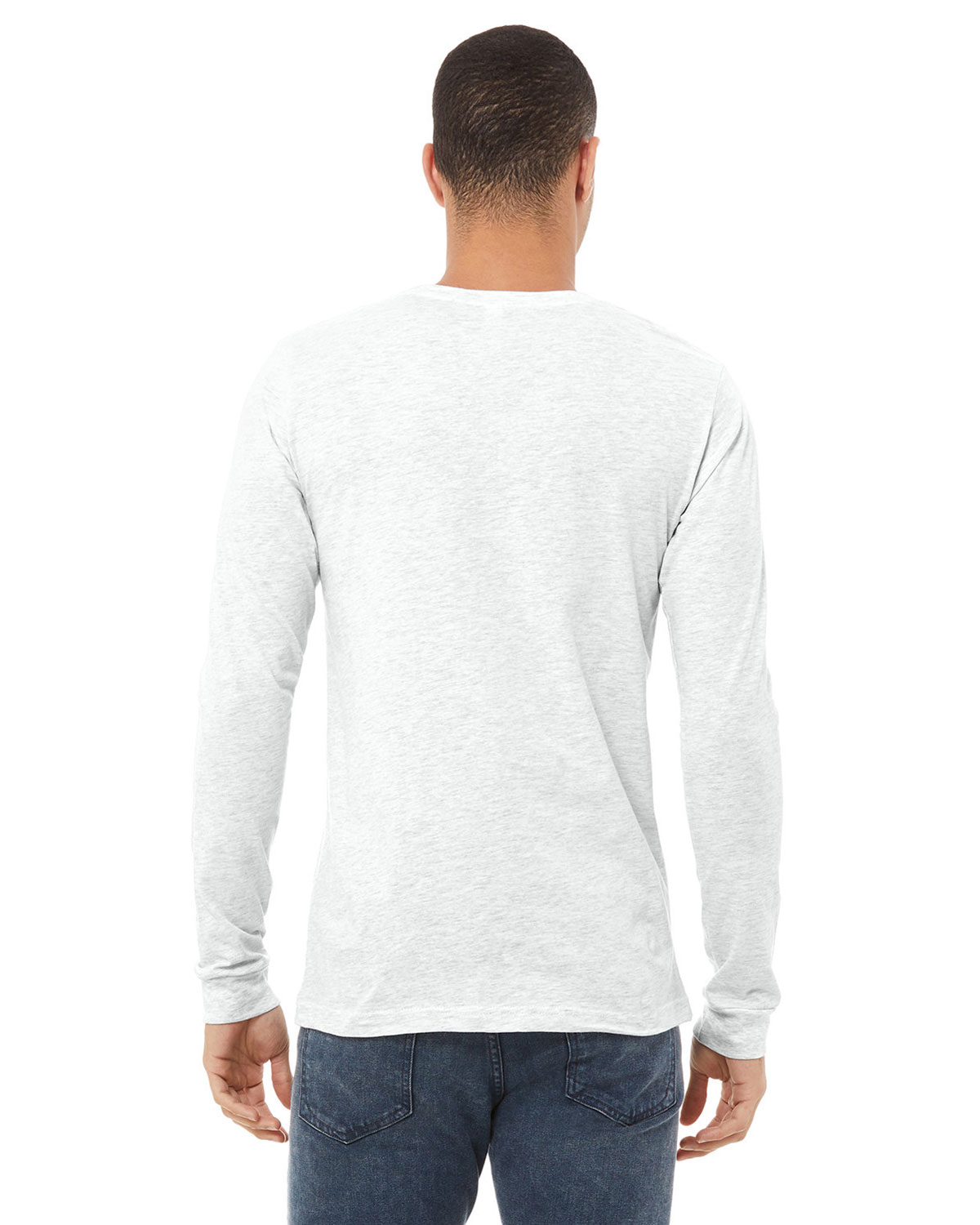 Bella + Canvas 3501 Unisex Jersey Long Sleeve Tee view 2