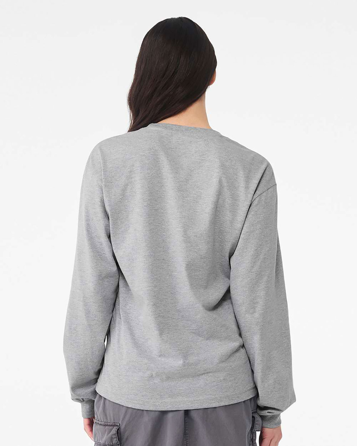 Bella + Canvas 3511 6 oz. Heavyweight Long Sleeve Tee view 2