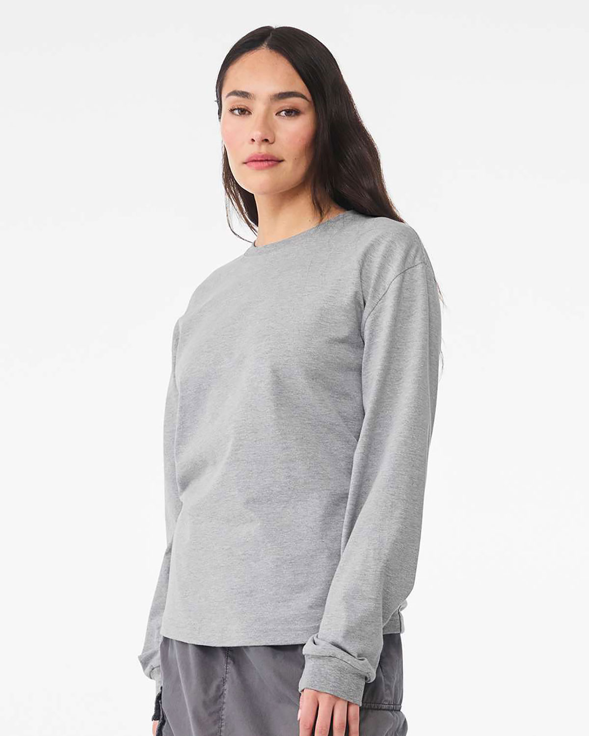 Bella + Canvas 3511 6 oz. Heavyweight Long Sleeve Tee view 3