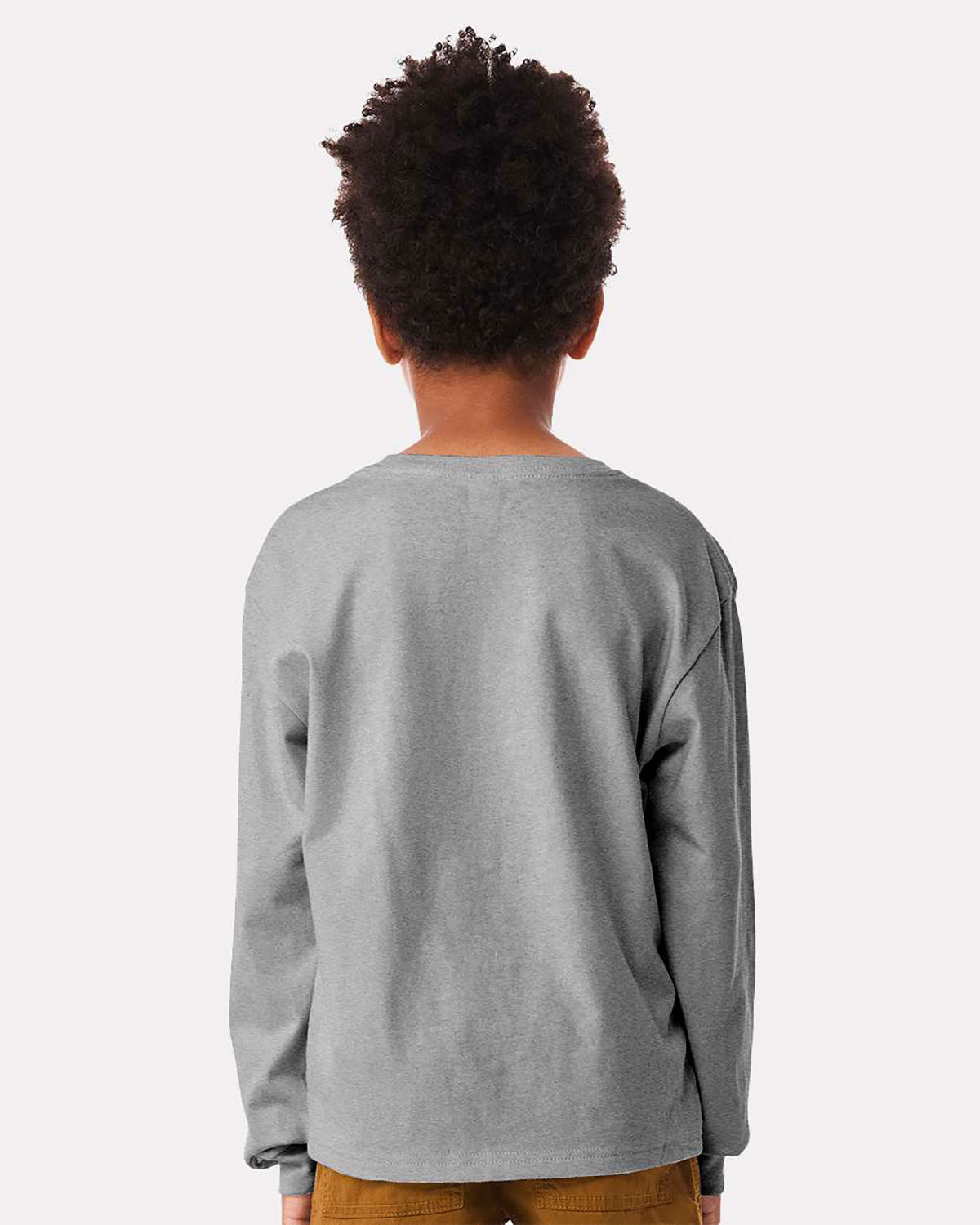 Bella + Canvas 3511Y Youth 6oz. Heavyweight Long Sleeve Tee view 2