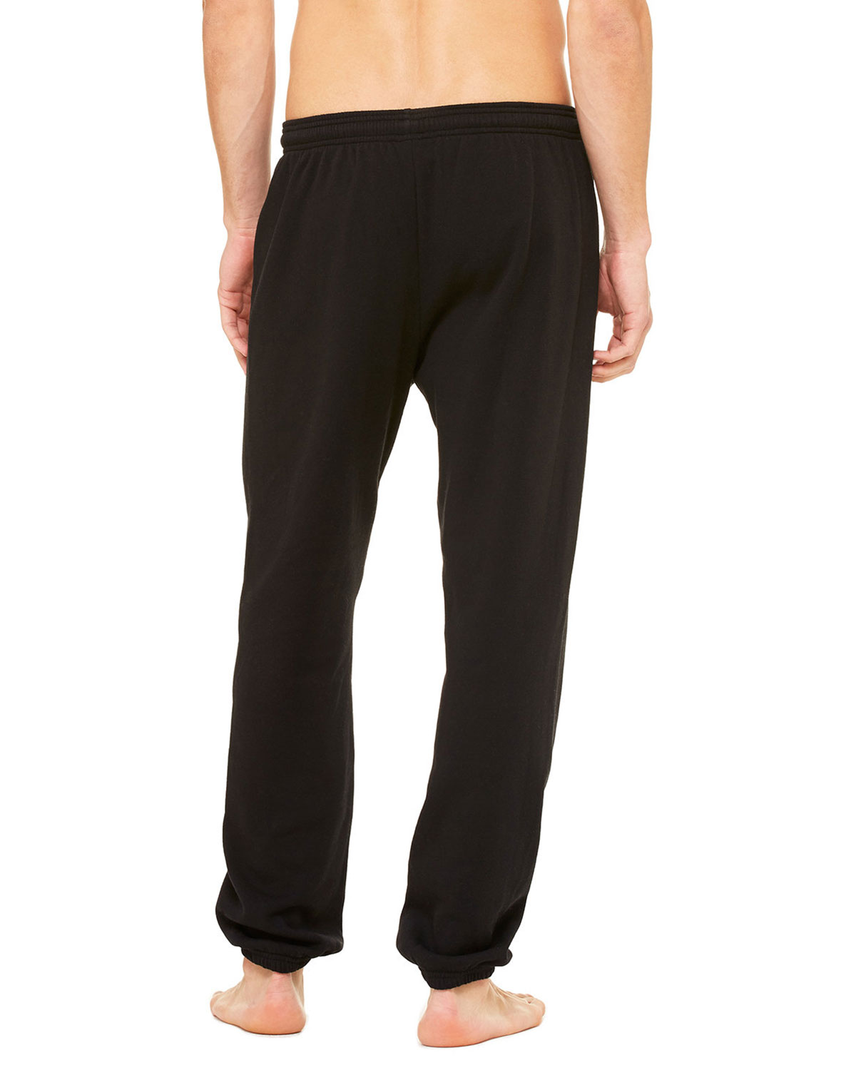 Bella + Canvas 3737 Unisex Sponge Fleece Long Scrunch Pants view 2