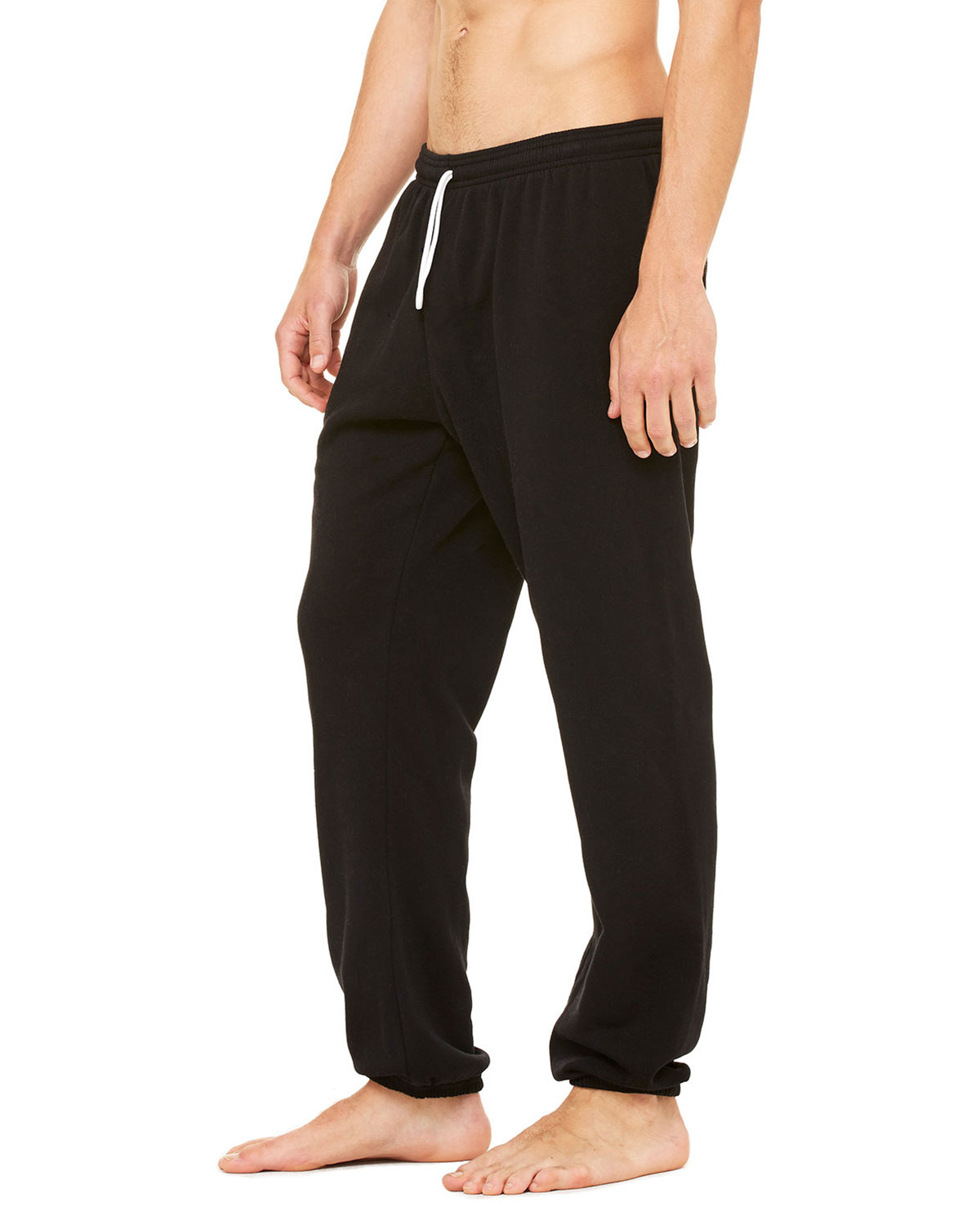 Bella + Canvas 3737 Unisex Sponge Fleece Long Scrunch Pants view 3