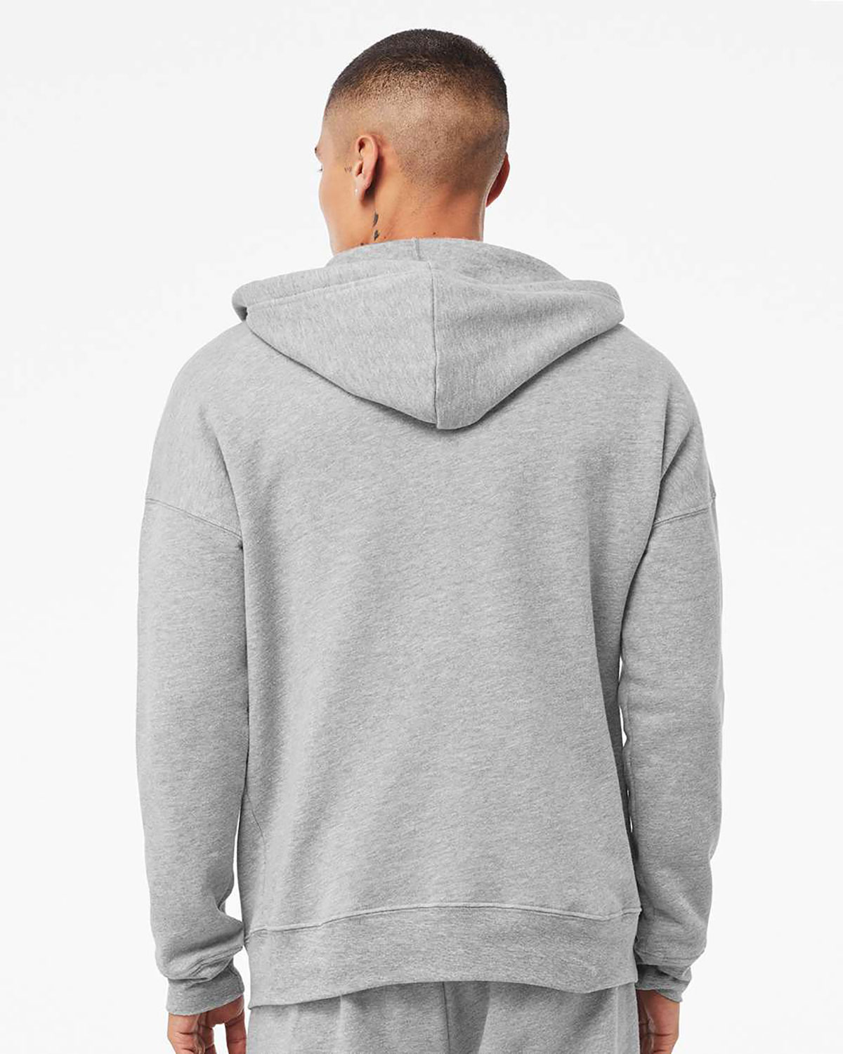 Bella + Canvas 3759 Unisex Sponge Fleece DTM Full-Zip Hoodie Sweatshirt view 2