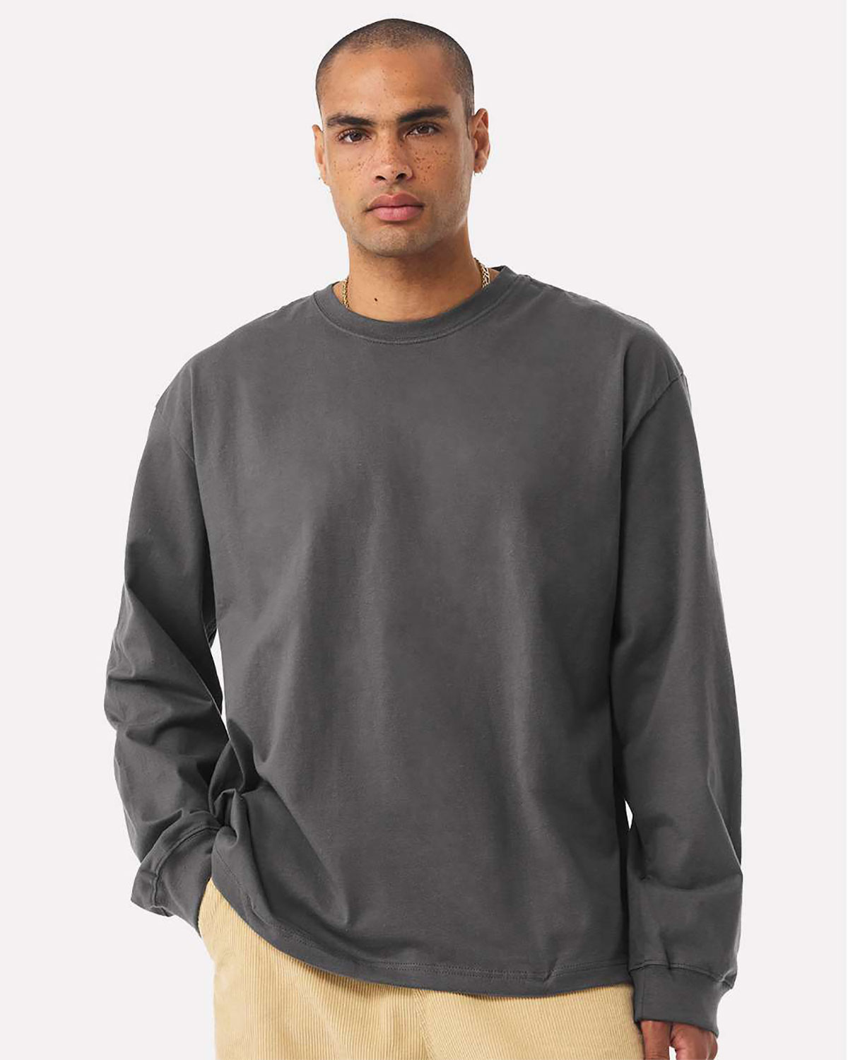 Bella + Canvas 4651 Unisex 7.5 oz Heavyweight Long Sleeve Tee