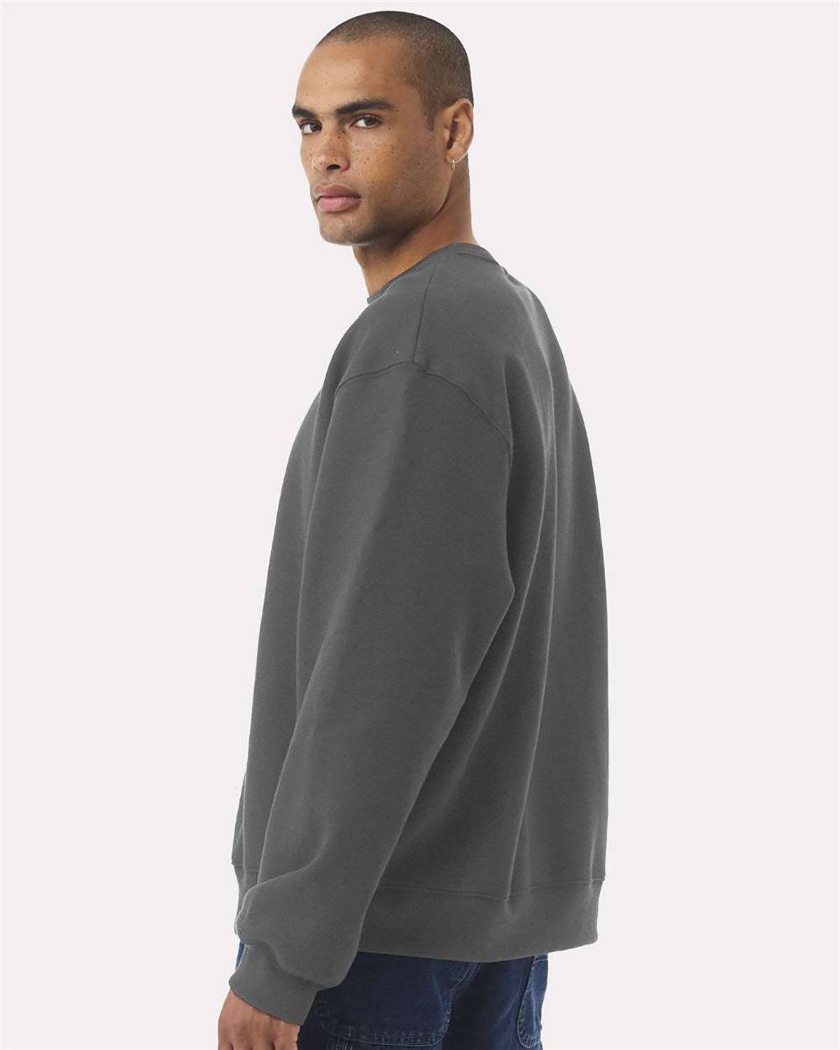 Bella + Canvas 4711 Unisex 10 oz. Heavyweight Crewneck Sweatshirt view 2