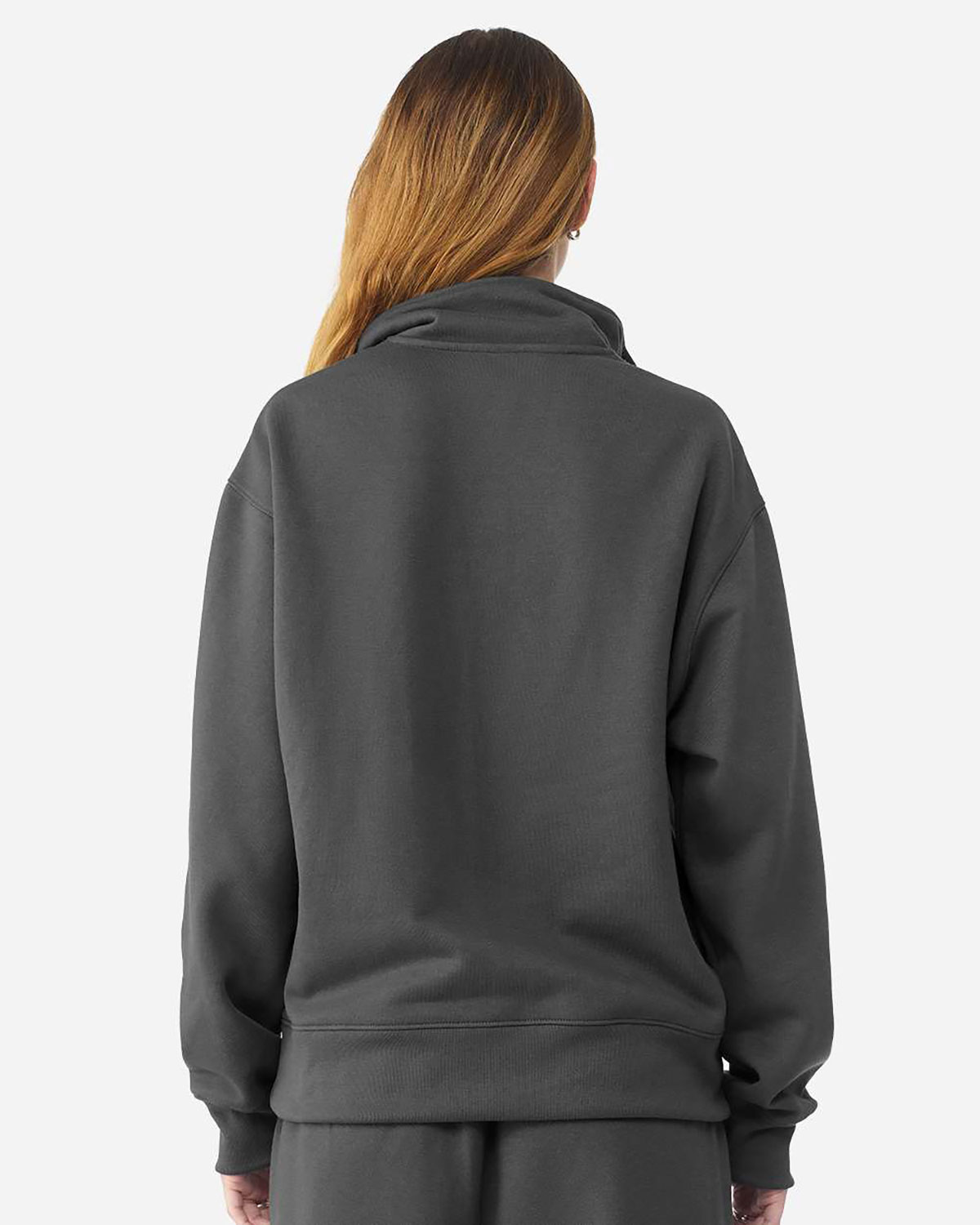 Bella + Canvas 4740 Unisex 10 oz Quarter-Zip Pullover Sweatshirt view 2
