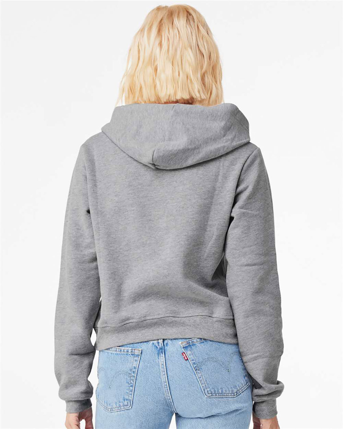 Bella + Canvas 7519 Women's Classic Hoodie Sweatshirt view 2