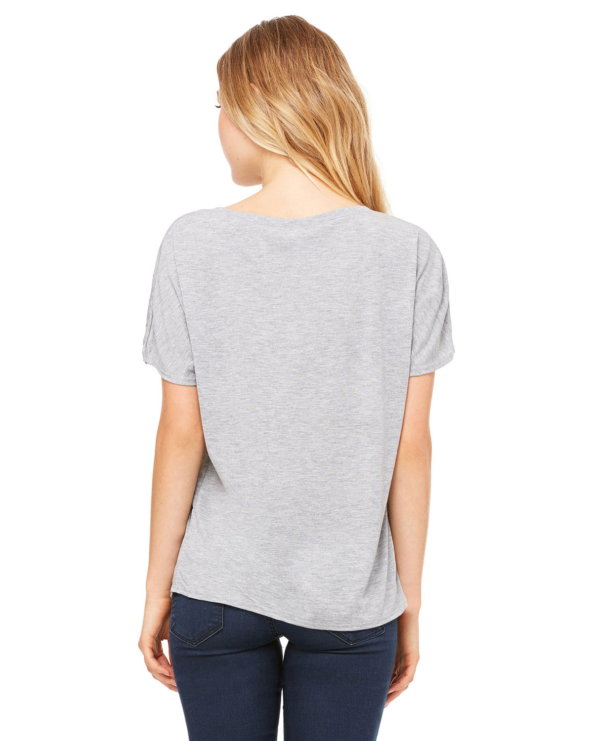Bella + Canvas 8815 Women�s Slouchy V-Neck Tee view 2
