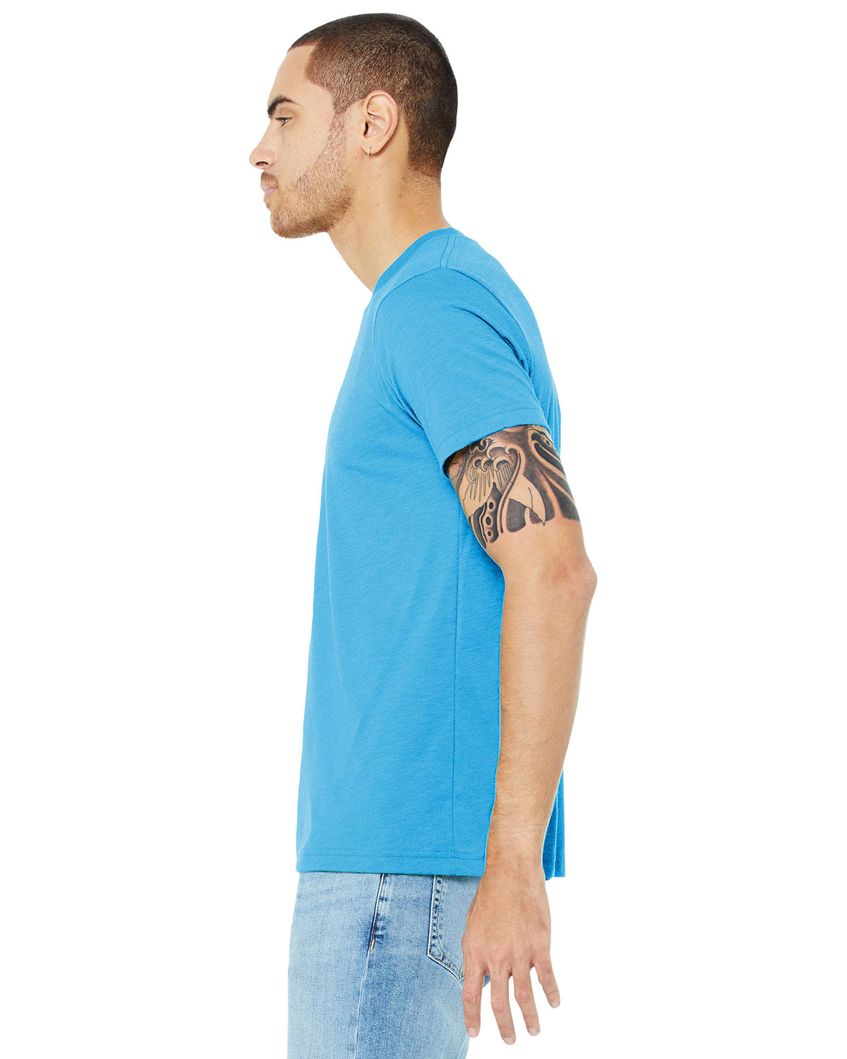 Bella + Canvas BC3413 Unisex Triblend Short Sleeve Tee view 3