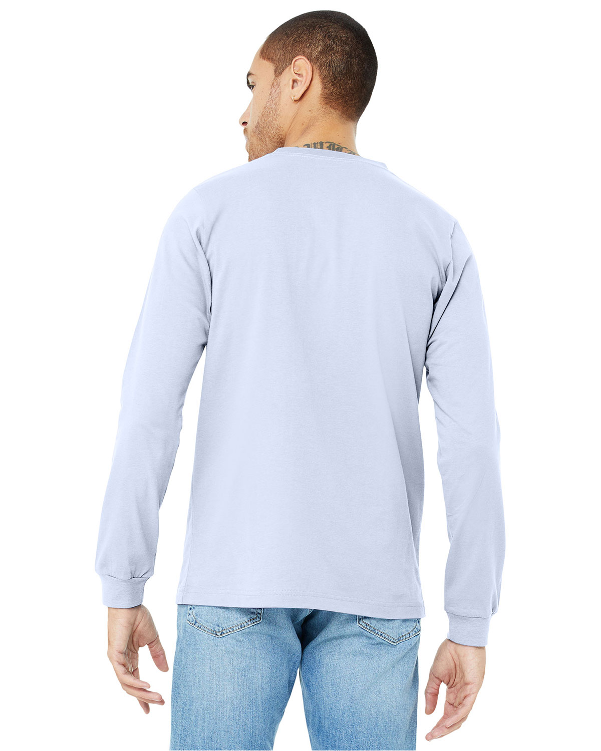 Bella + Canvas BC3501 Unisex Jersey Long Sleeve Tee view 2