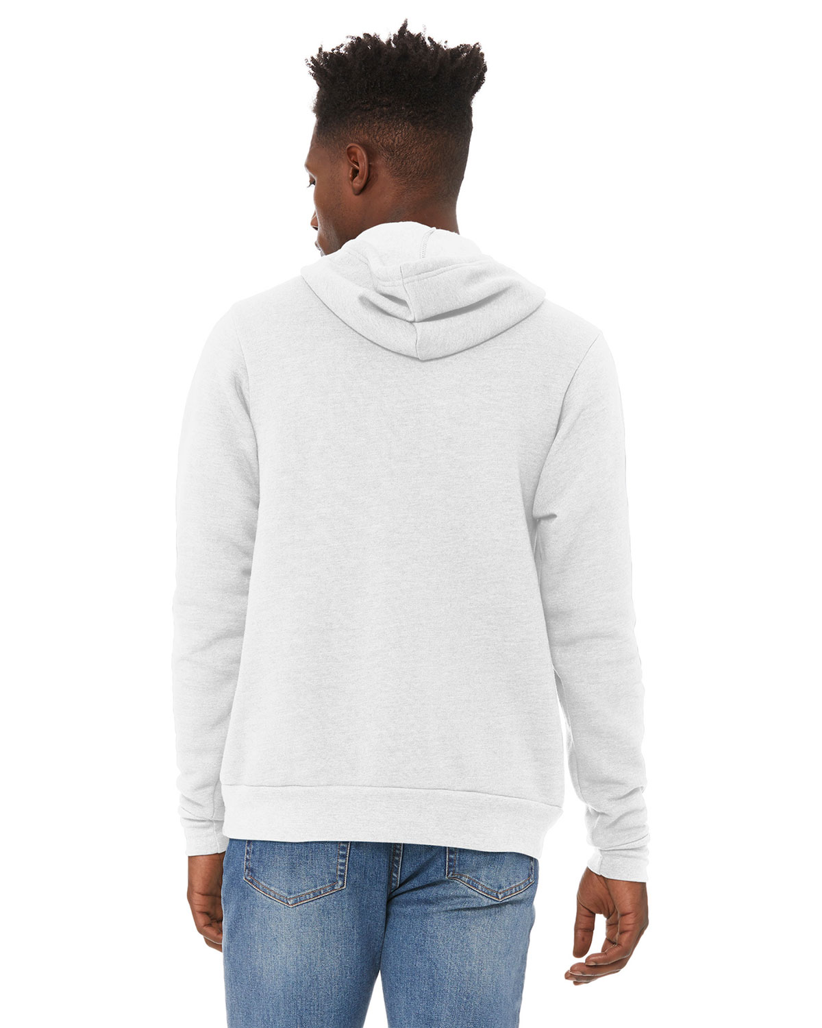Bella + Canvas BC3719 Unisex Sponge Fleece Pullover Hoodie view 2