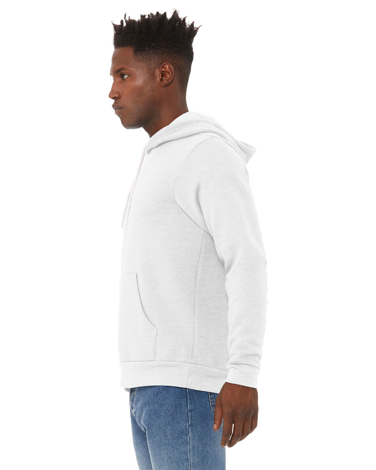 Bella + Canvas BC3719 Unisex Sponge Fleece Pullover Hoodie view 3