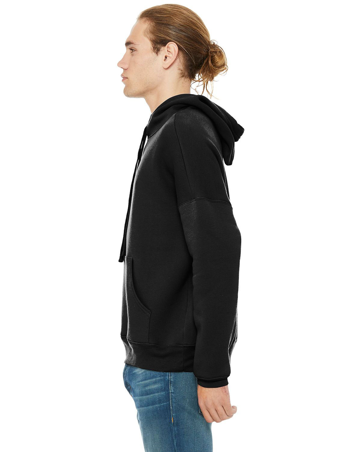 Bella + Canvas BC3729 Unisex Sponge Fleece Pullover DTM Hoodie view 3