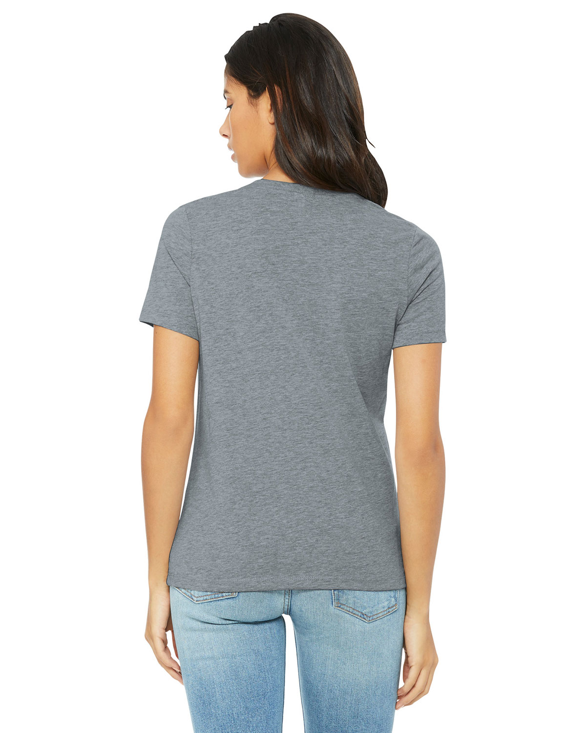 Bella + Canvas BC6400CVC Women's Relaxed CVC Tee view 2