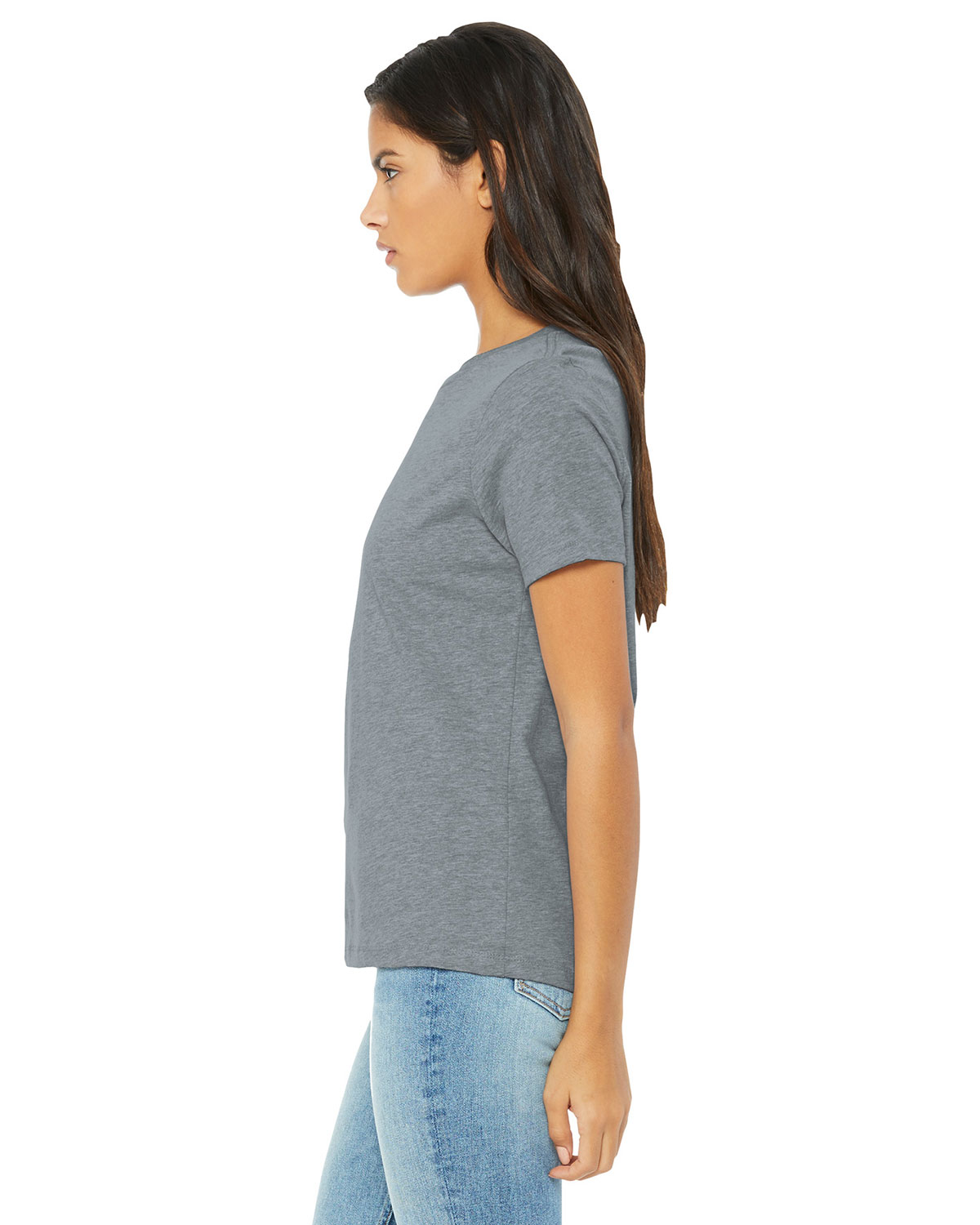 Bella + Canvas BC6400CVC Women's Relaxed CVC Tee view 3