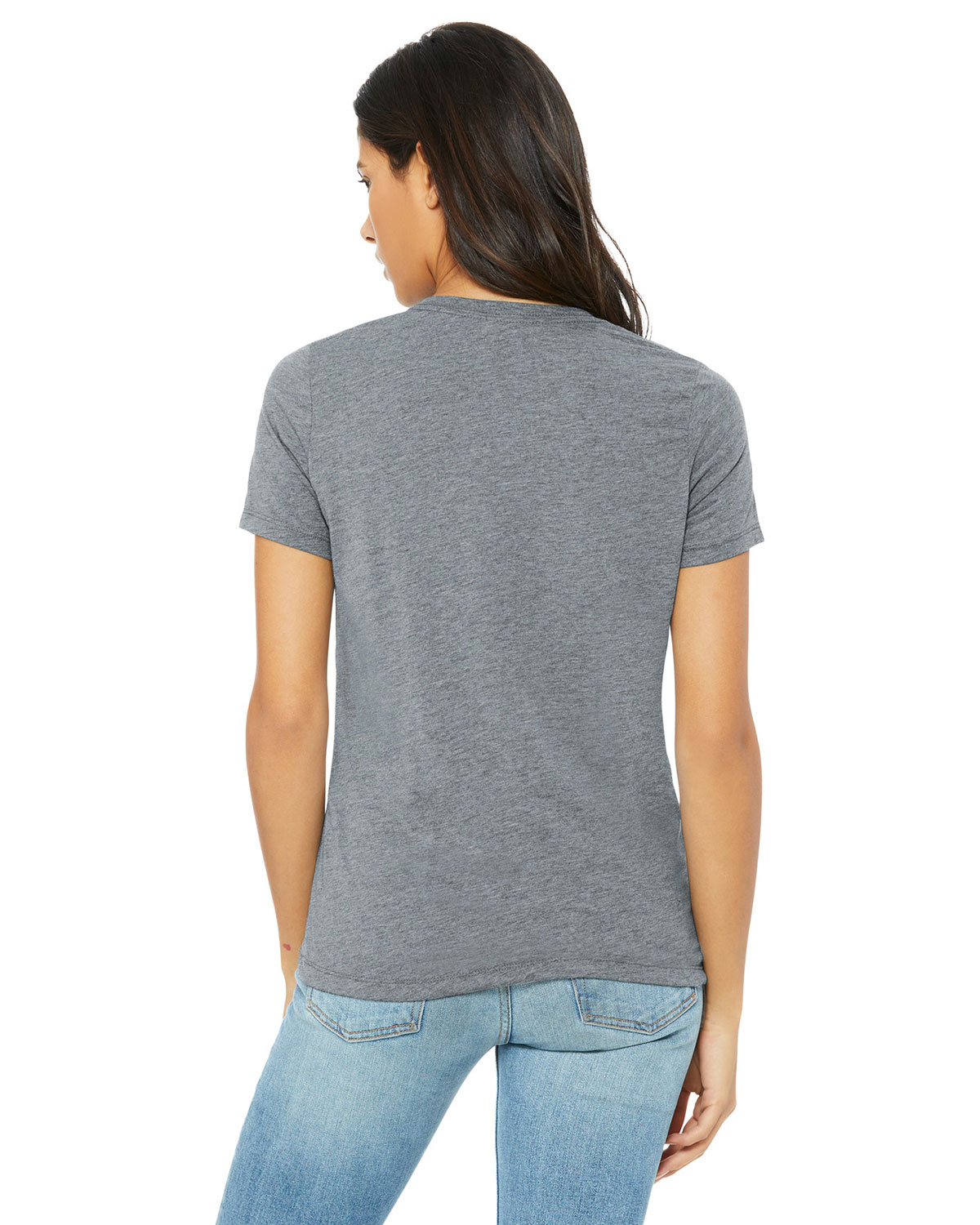 Bella + Canvas BC6413 Women's Relaxed Triblend Tee view 2