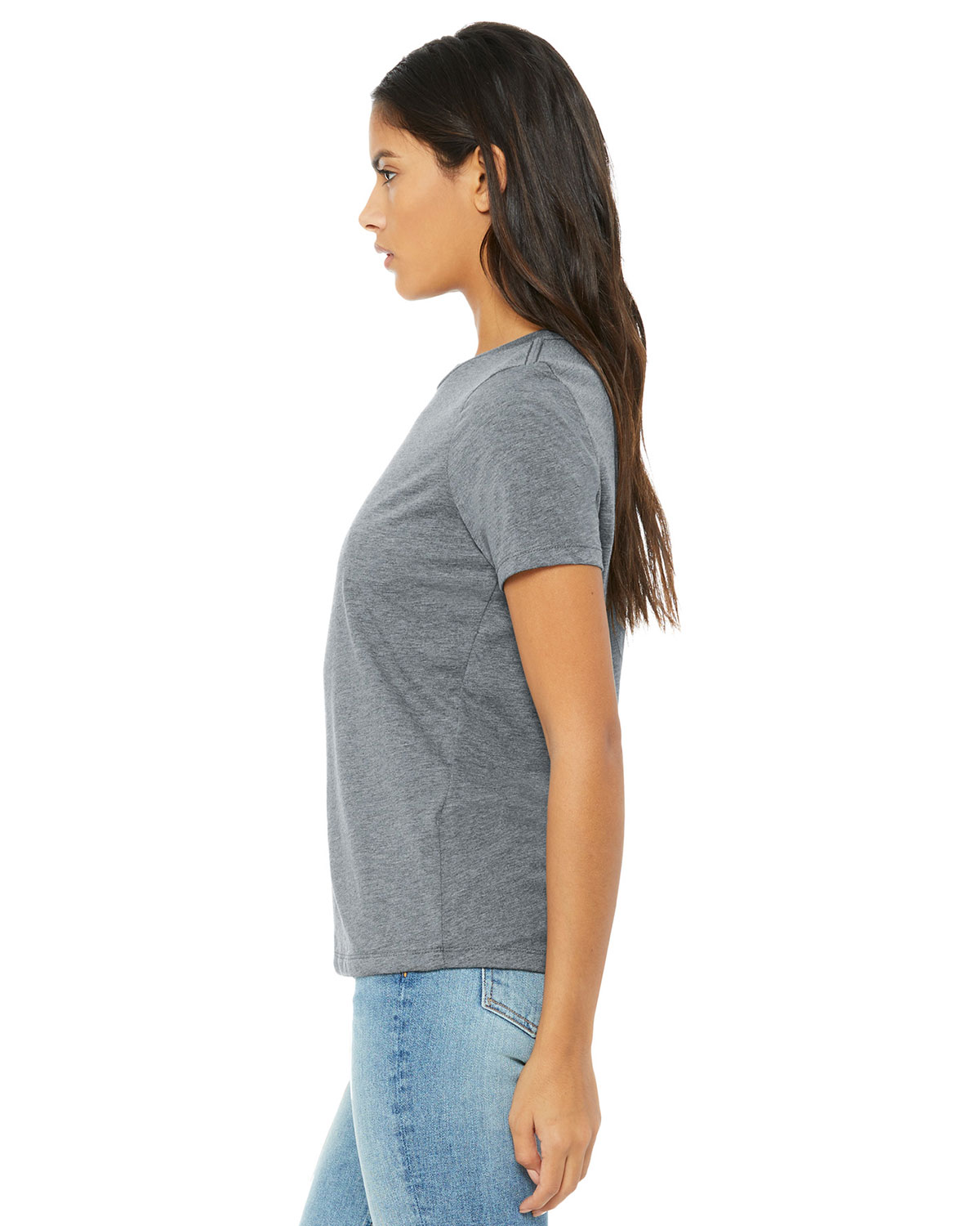 Bella + Canvas BC6413 Women's Relaxed Triblend Tee view 3