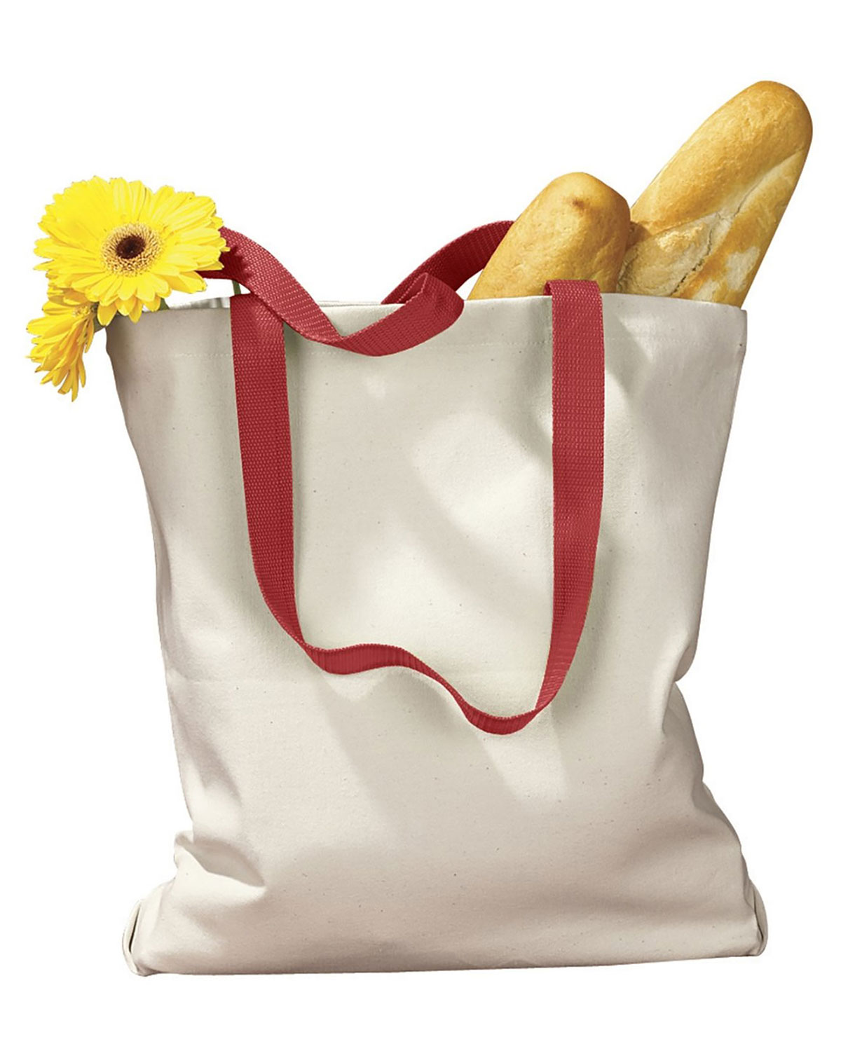 Big Accessories / BAGedge BE010 Unisex 12 oz. Canvas Tote With