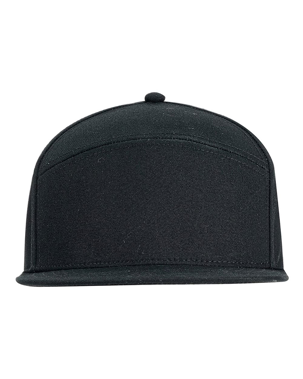 Big Accessories BA709 Hybrid Flat Bill Cap view 3
